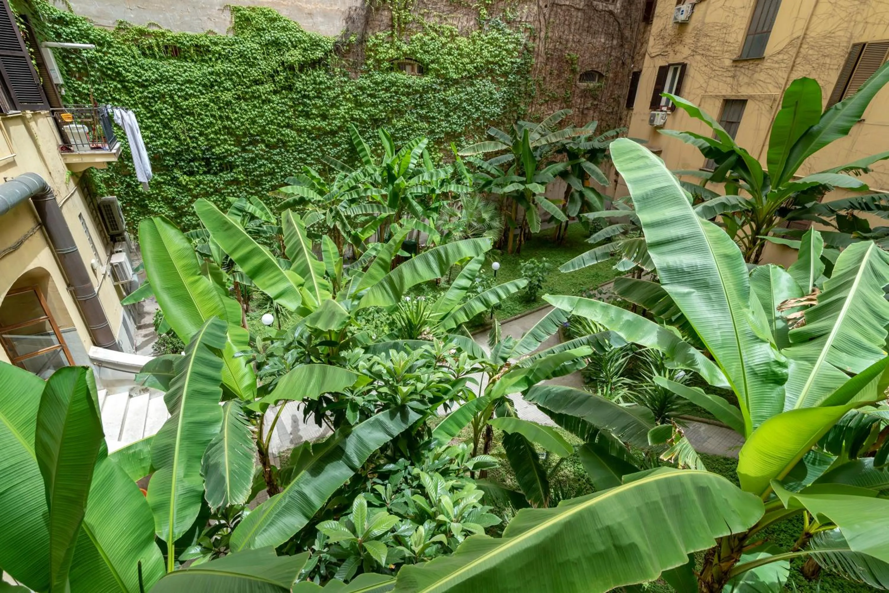 Garden in Leo's Colosseum - Private Apartments