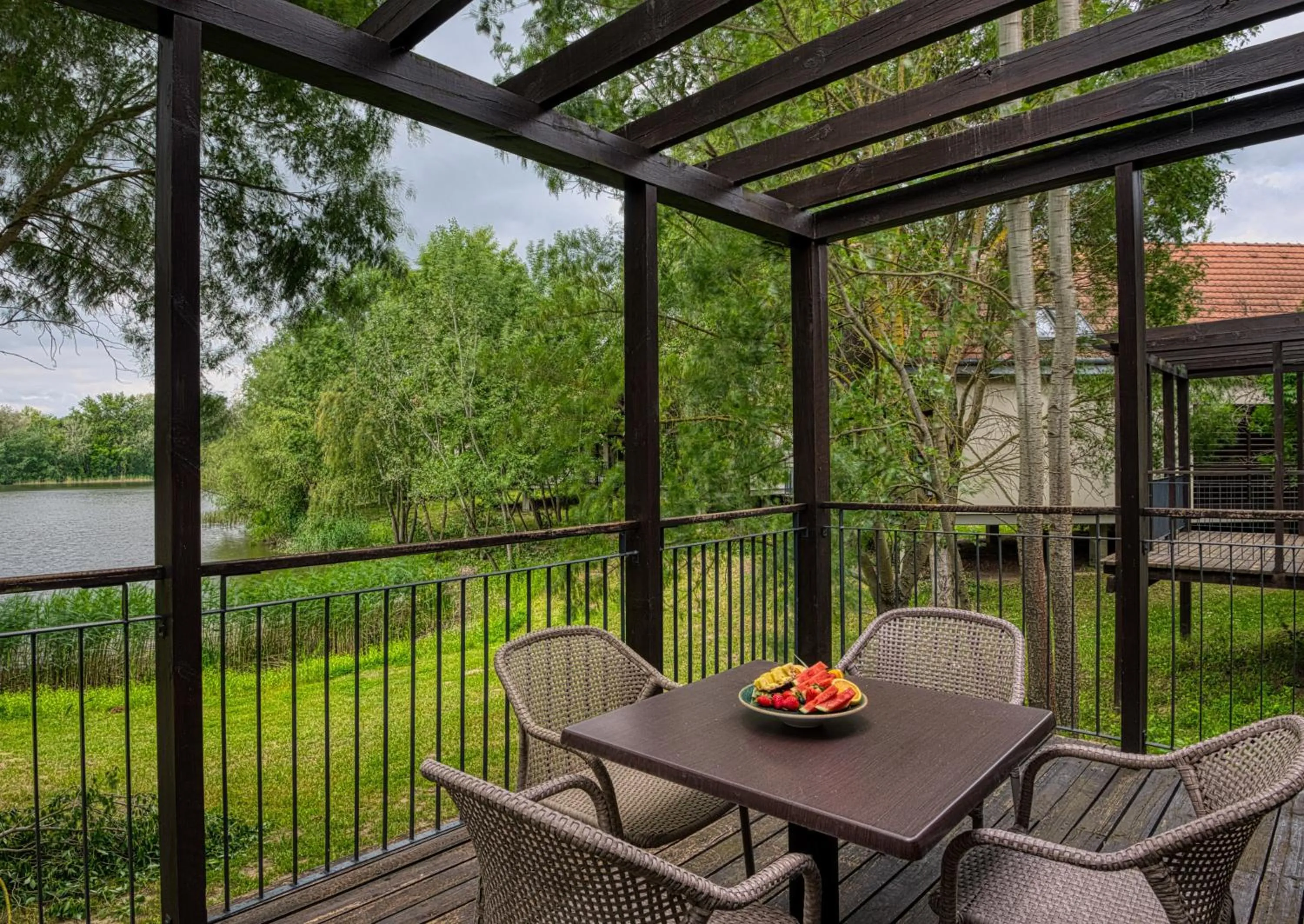 Balcony/Terrace in Tisza Balneum Hotel