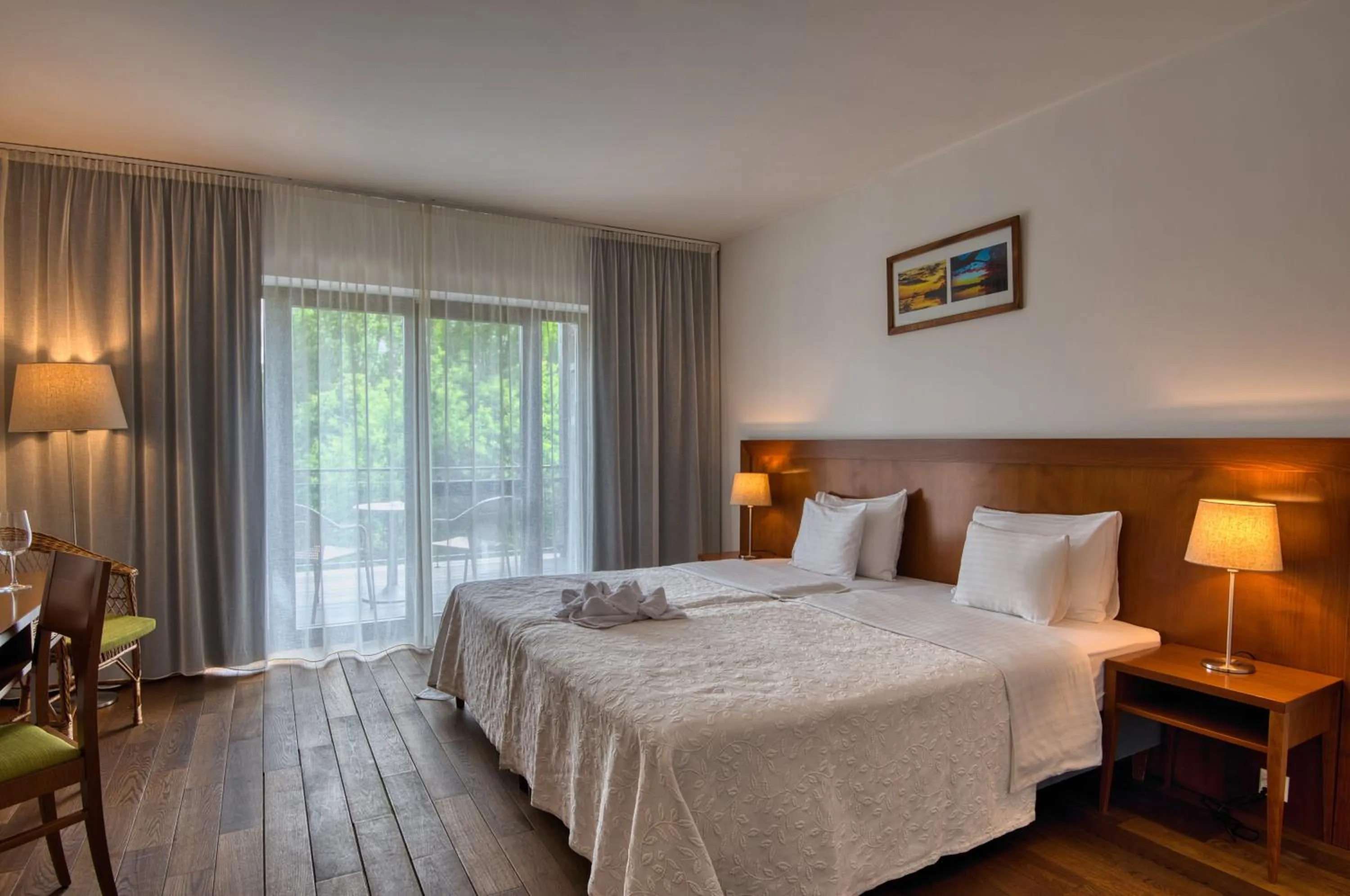 Bedroom, Bed in Tisza Balneum Hotel