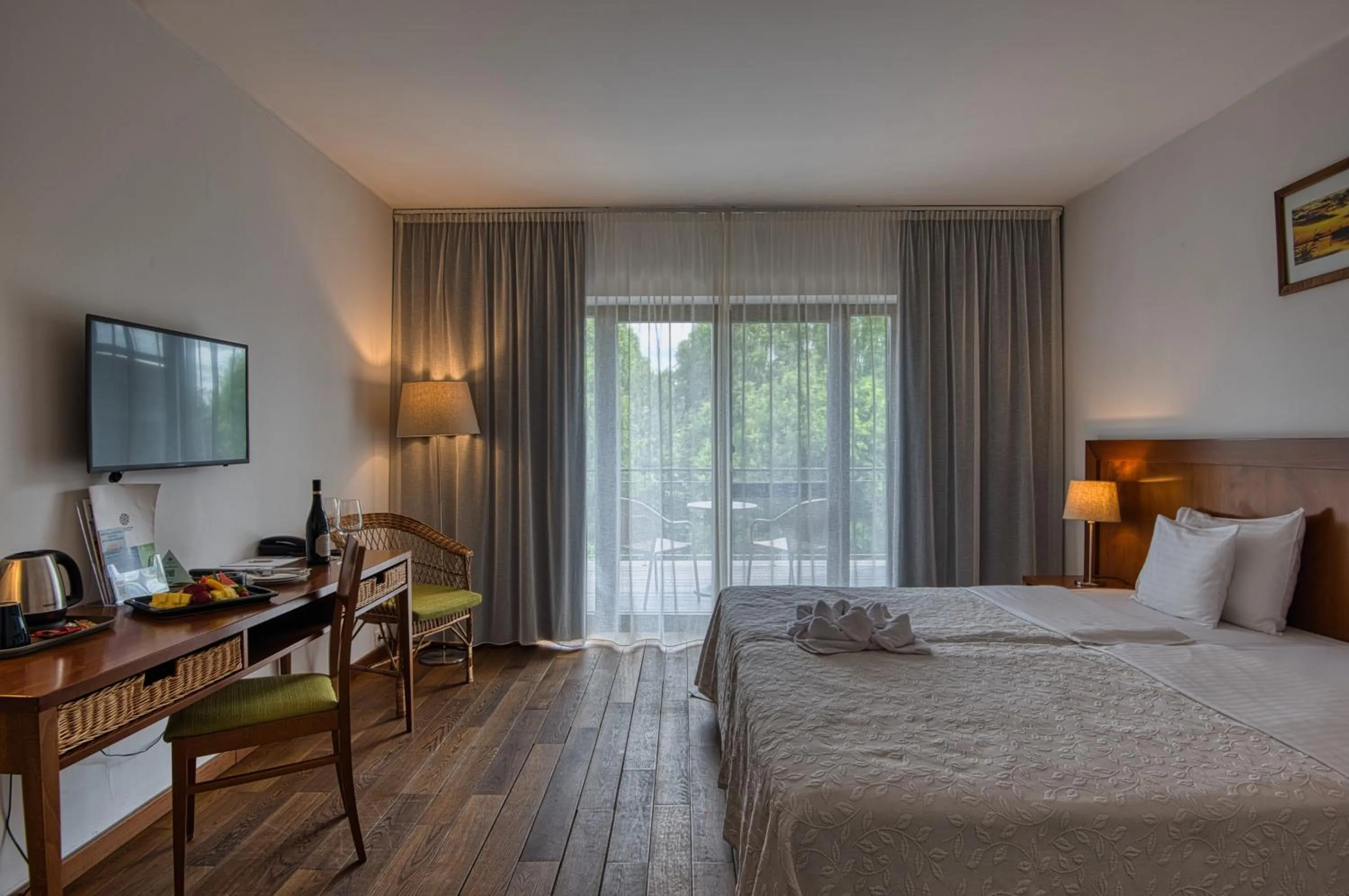 Bedroom, Bed in Tisza Balneum Hotel