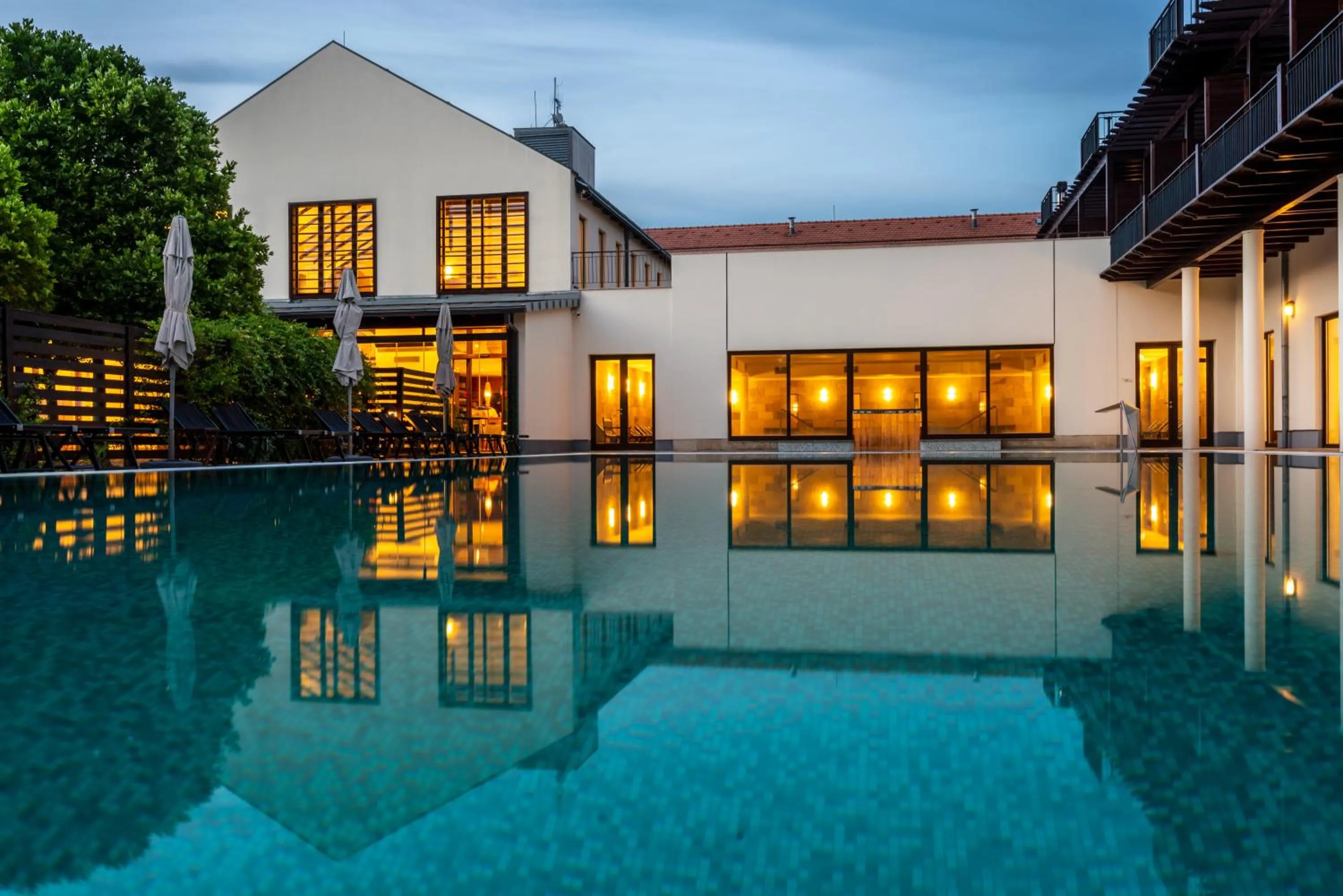 Property building in Tisza Balneum Hotel