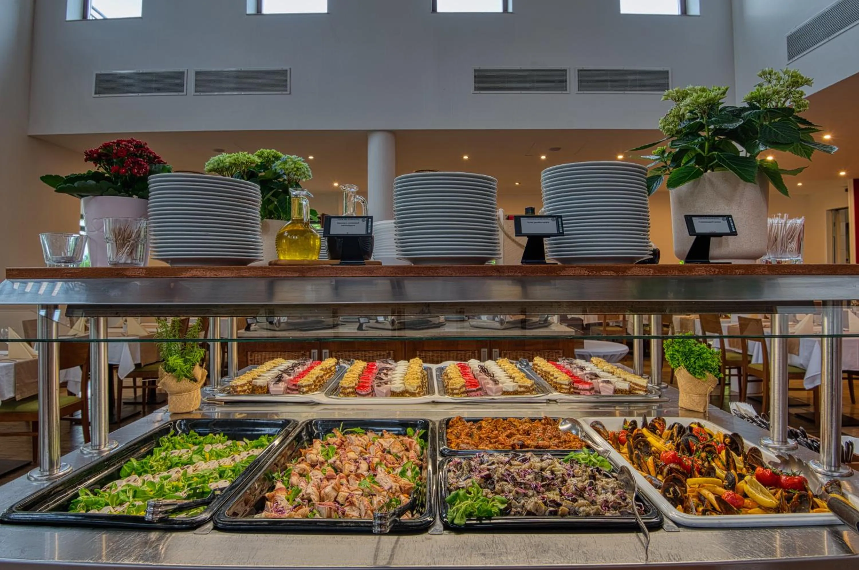 Food in Tisza Balneum Hotel