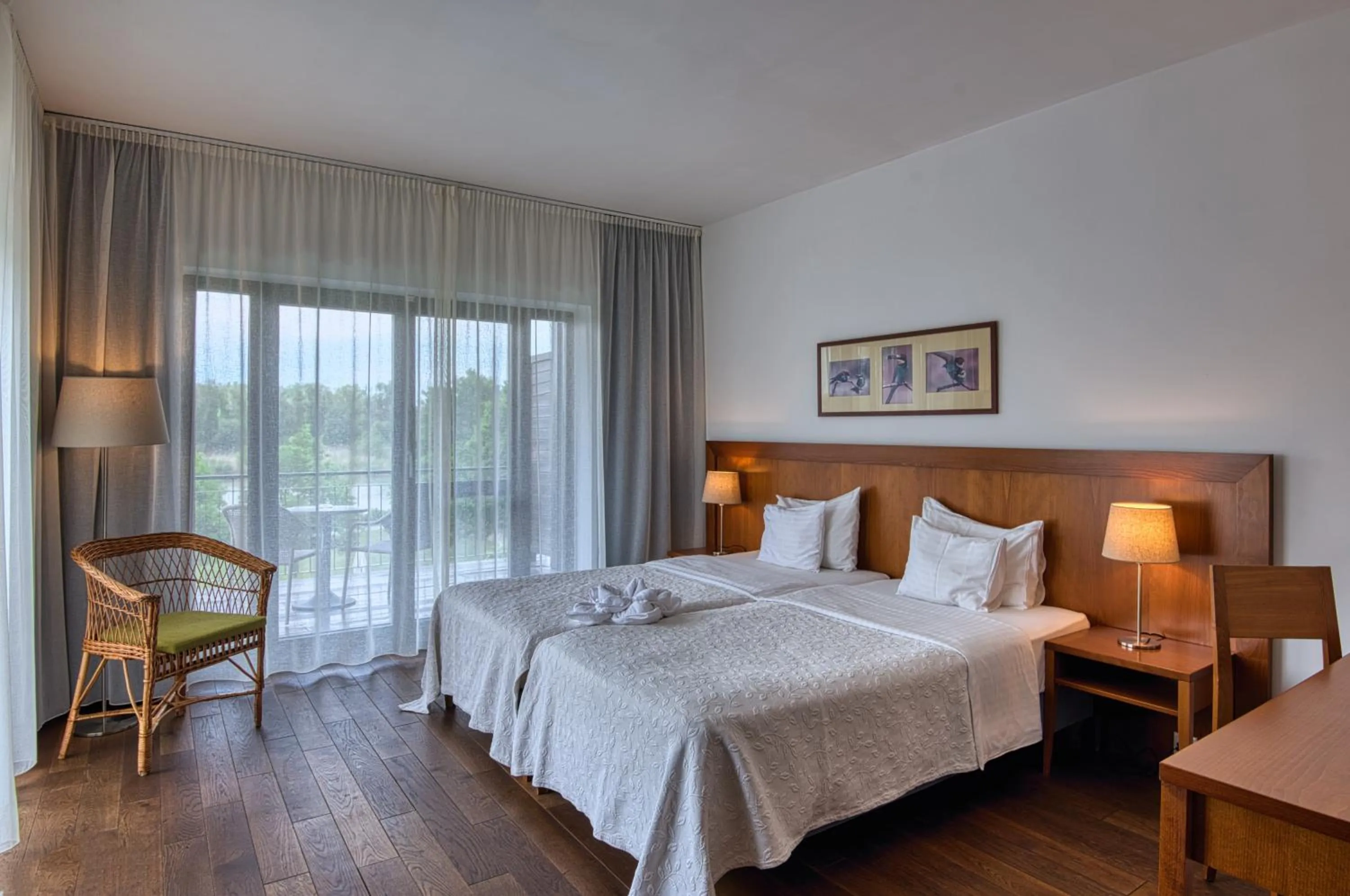 Bedroom, Bed in Tisza Balneum Hotel