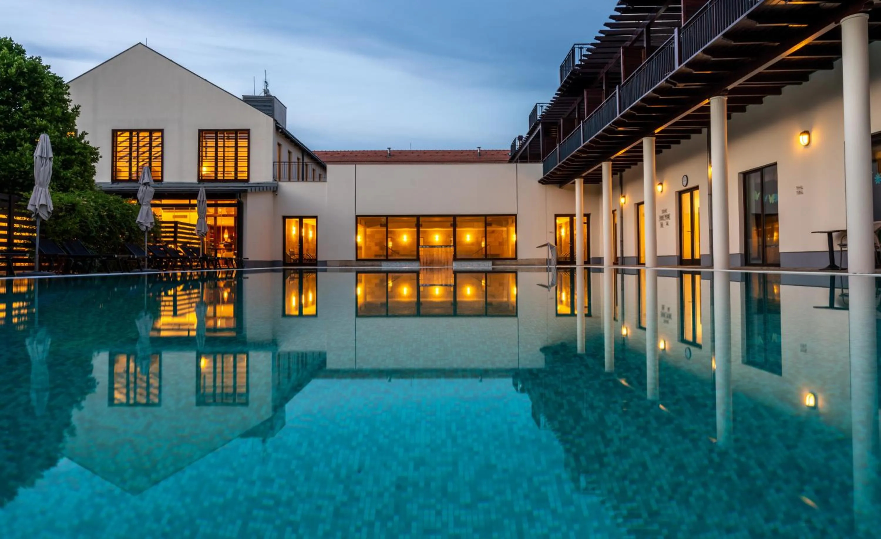 Property building in Tisza Balneum Hotel