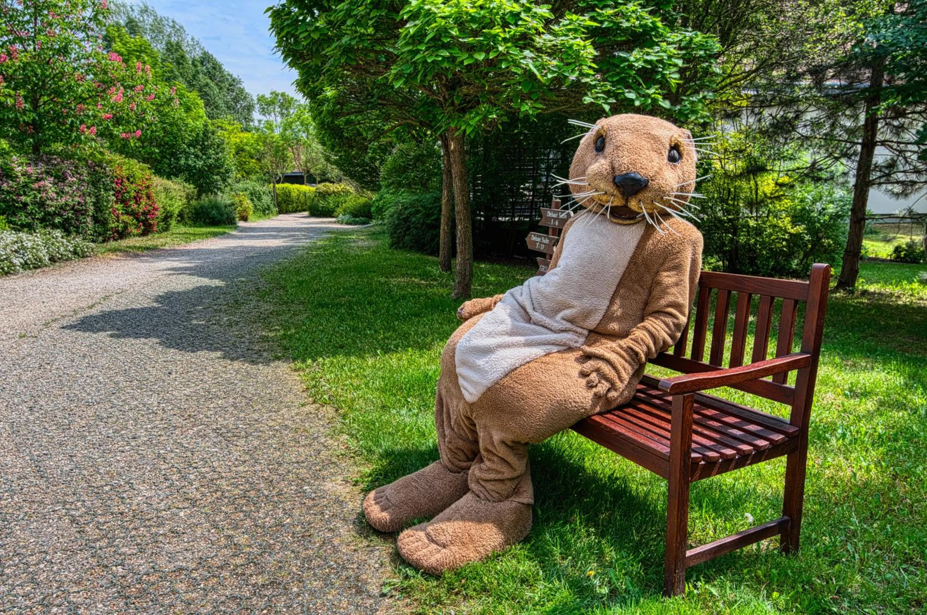 Garden in Tisza Balneum Hotel