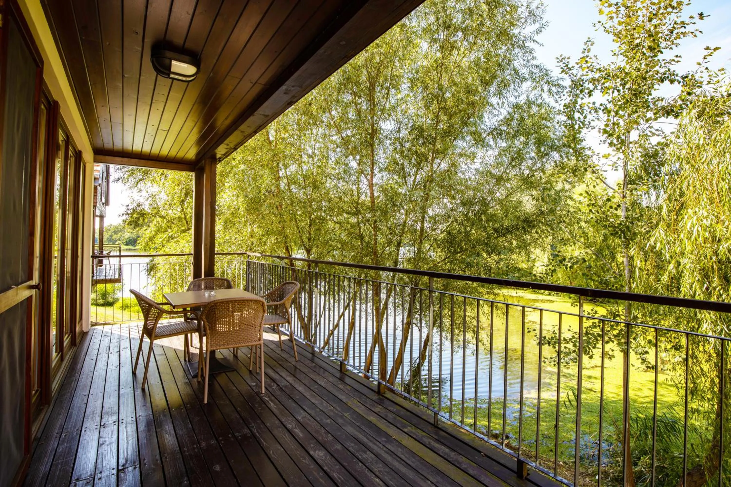 Balcony/Terrace in Tisza Balneum Hotel