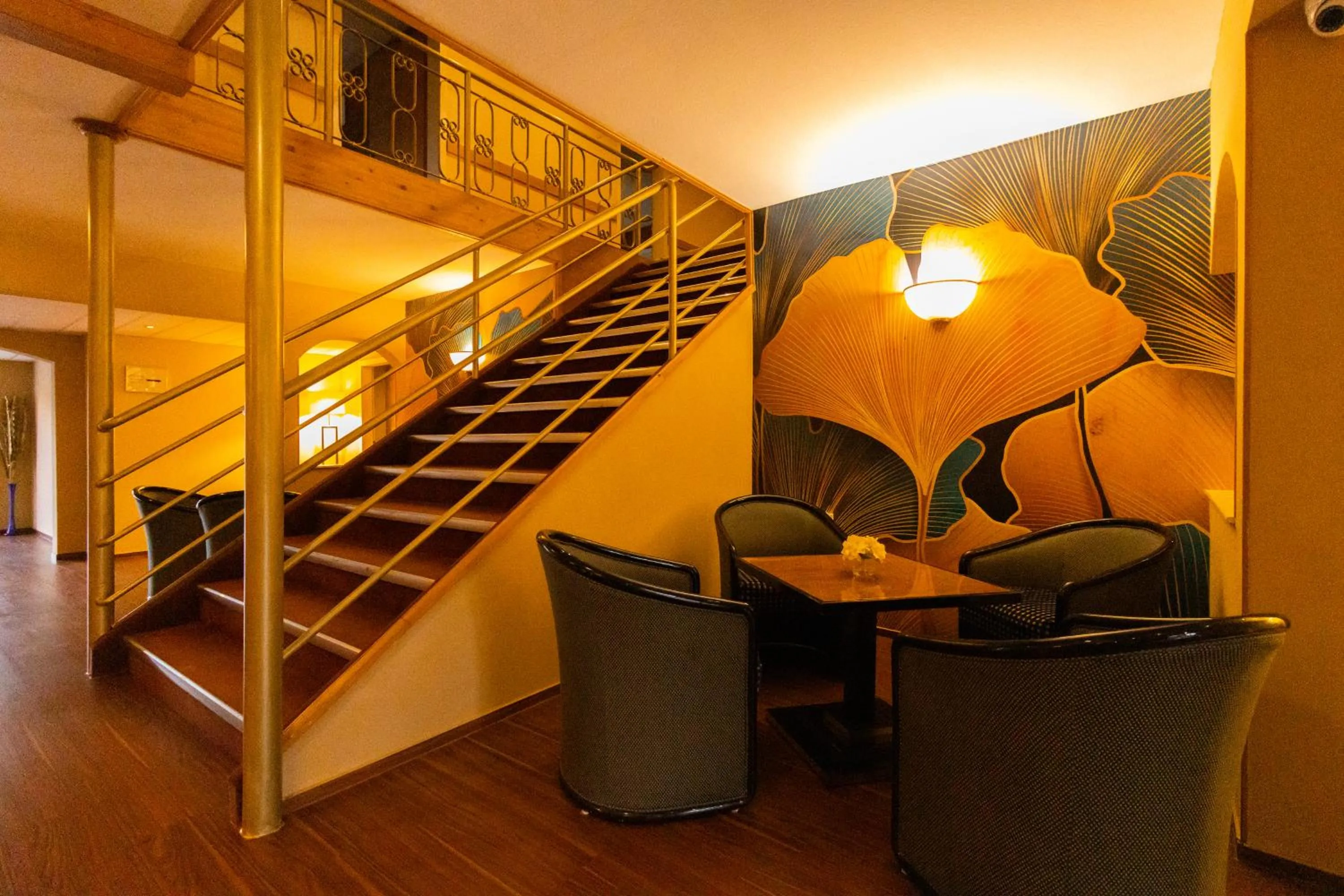 Lobby or reception in Aquamarina Hotel Visegrád