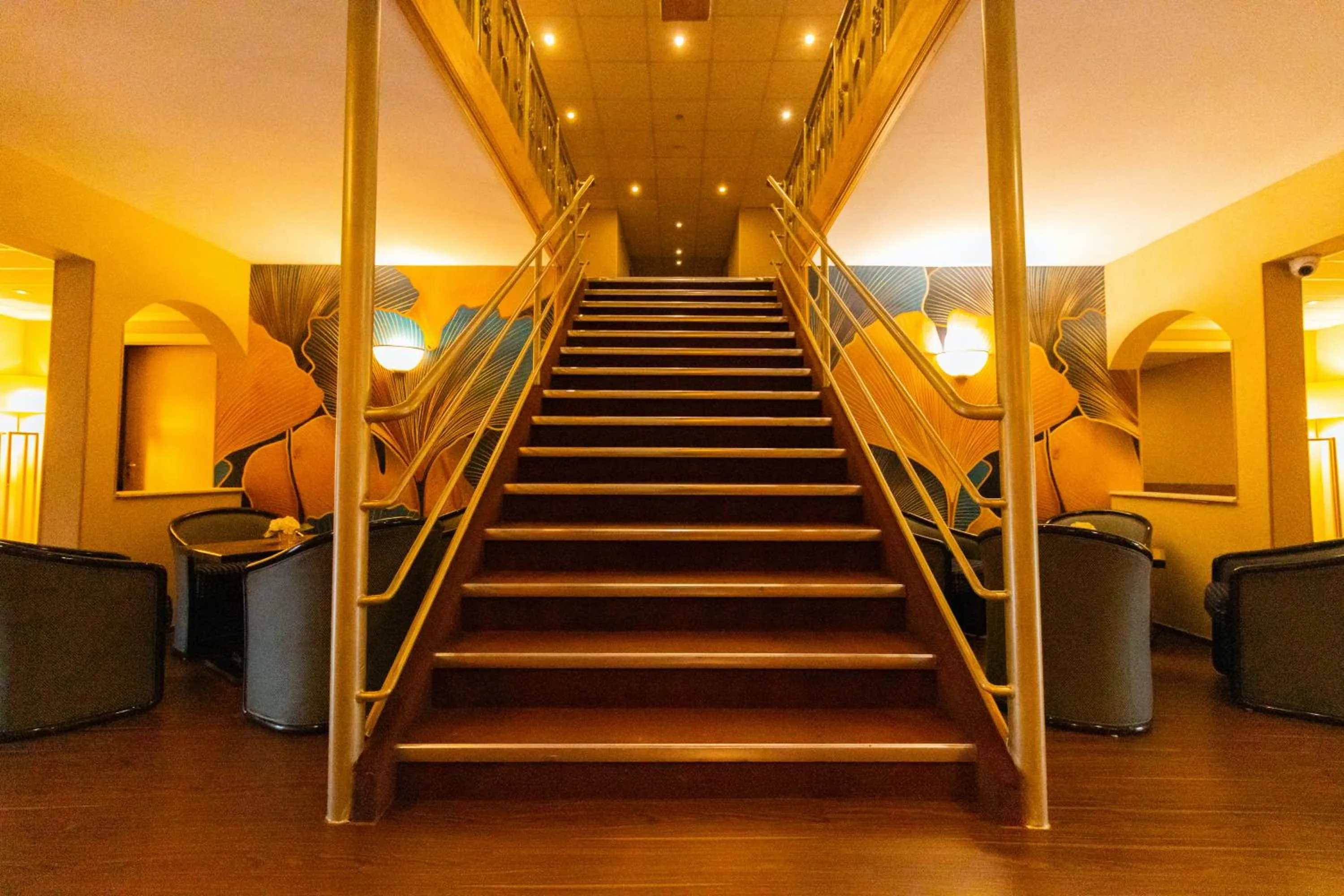 Lobby or reception in Aquamarina Hotel Visegrád