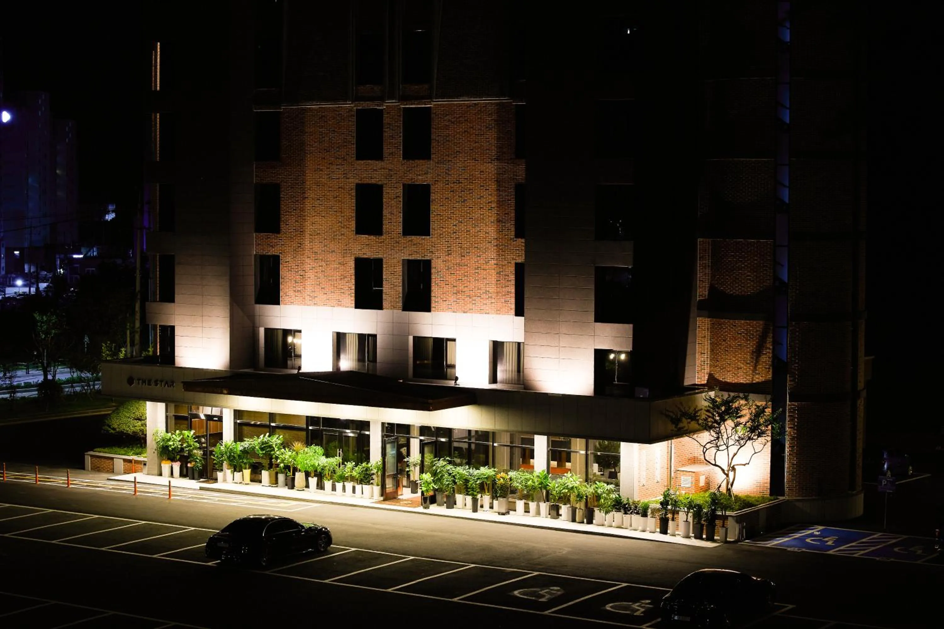 Inner courtyard view in Hotel The Star
