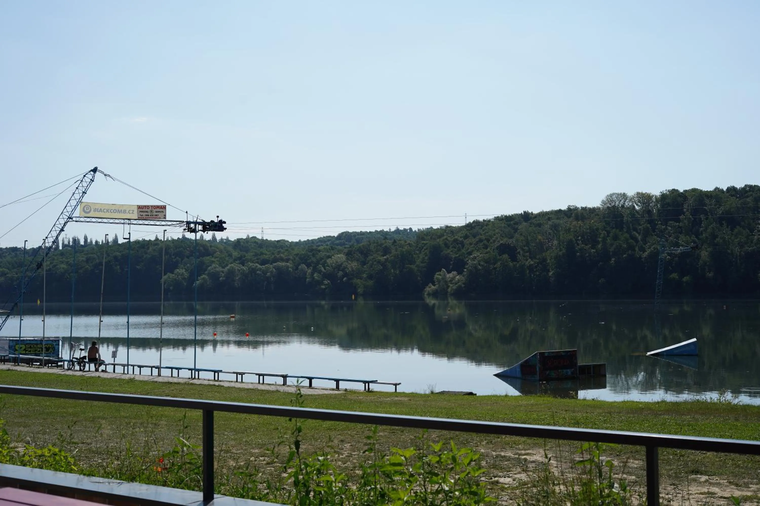 Lake view in Resort Těrlicko