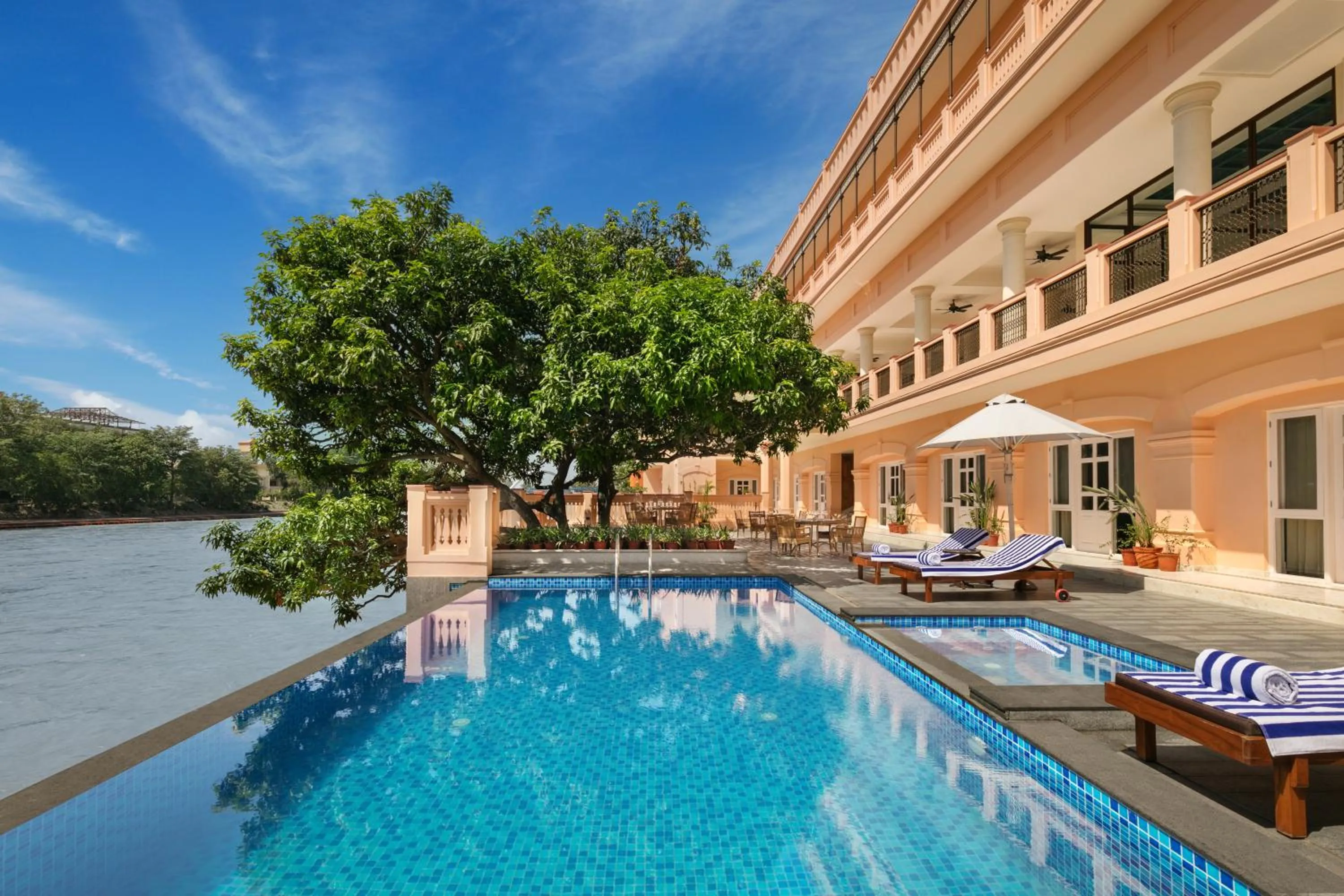 Swimming pool in Pilibhit House, Haridwar – IHCL SeleQtions