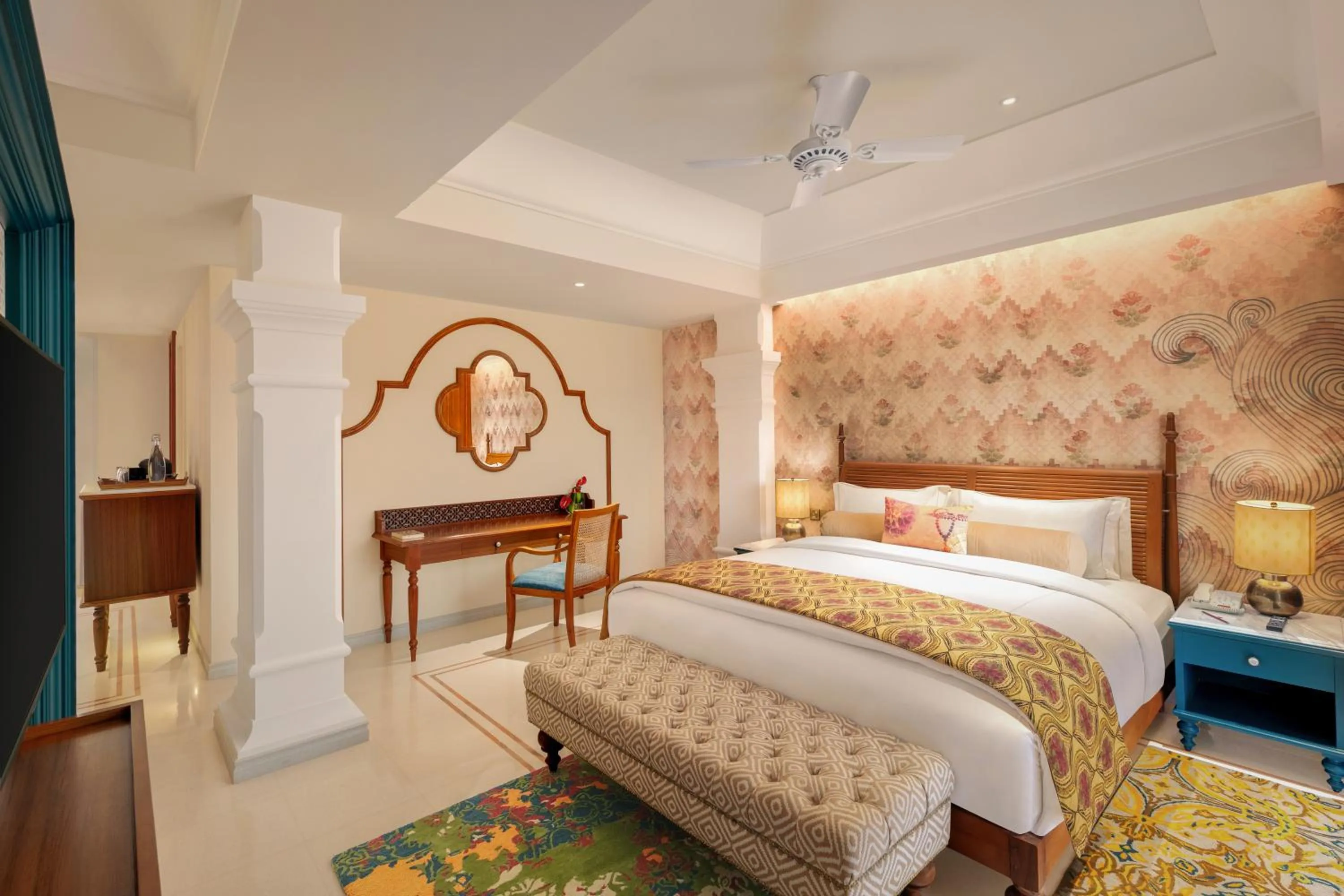 Bed in Pilibhit House, Haridwar – IHCL SeleQtions