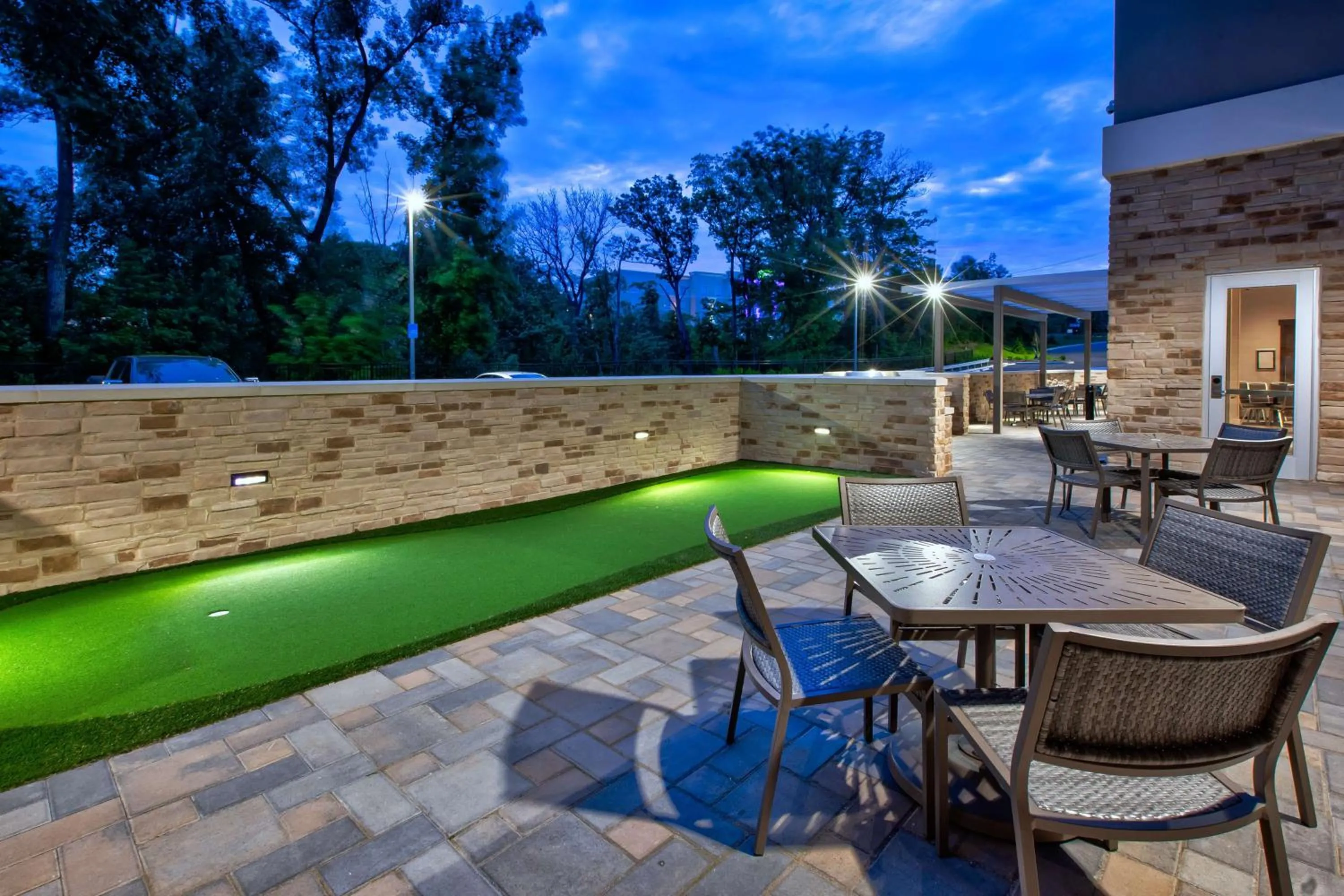 Golfcourse in Homewood Suites By Hilton Columbus Easton, Oh