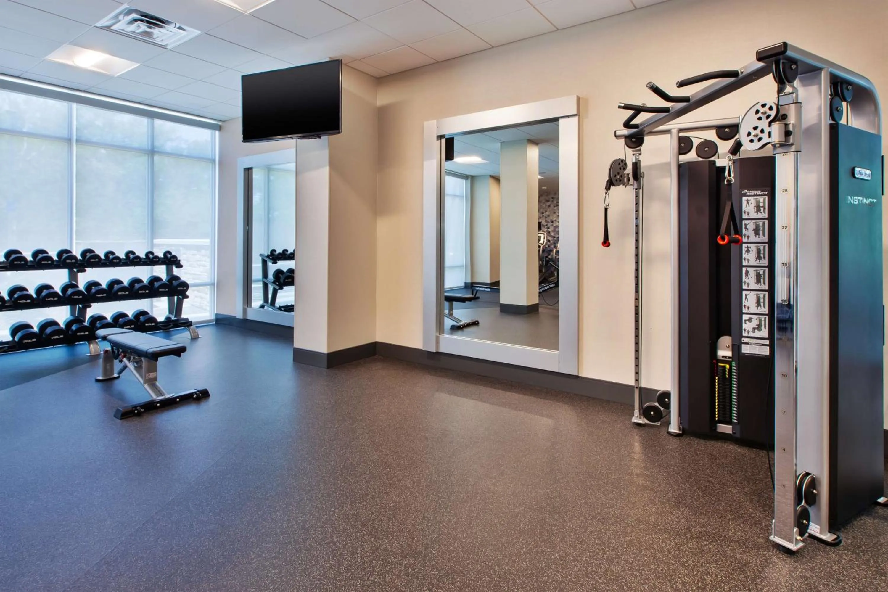 Fitness centre/facilities in Homewood Suites By Hilton Columbus Easton, Oh