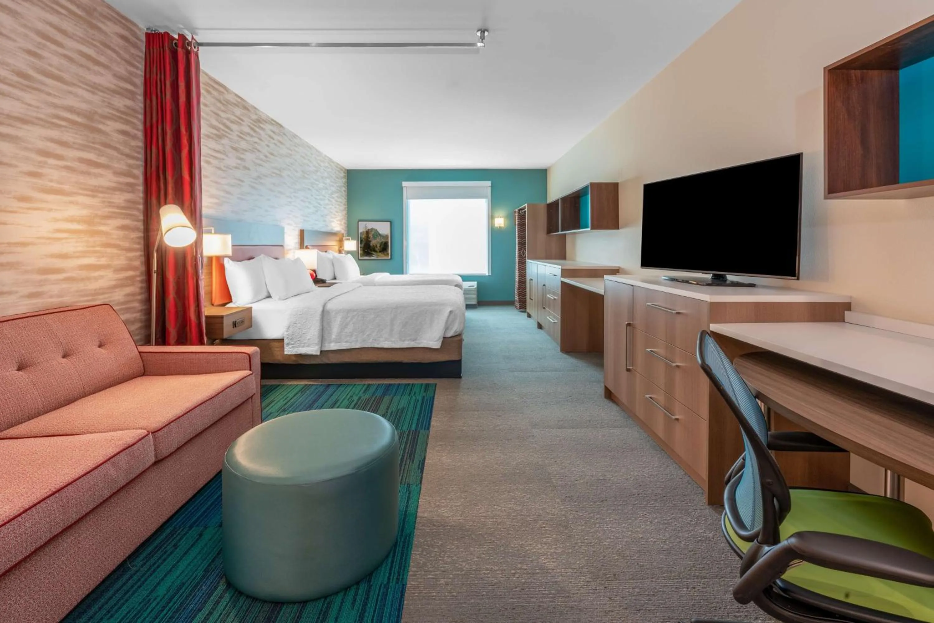 Bedroom, Bed in Home2 Suites By Hilton Pocatello, Id