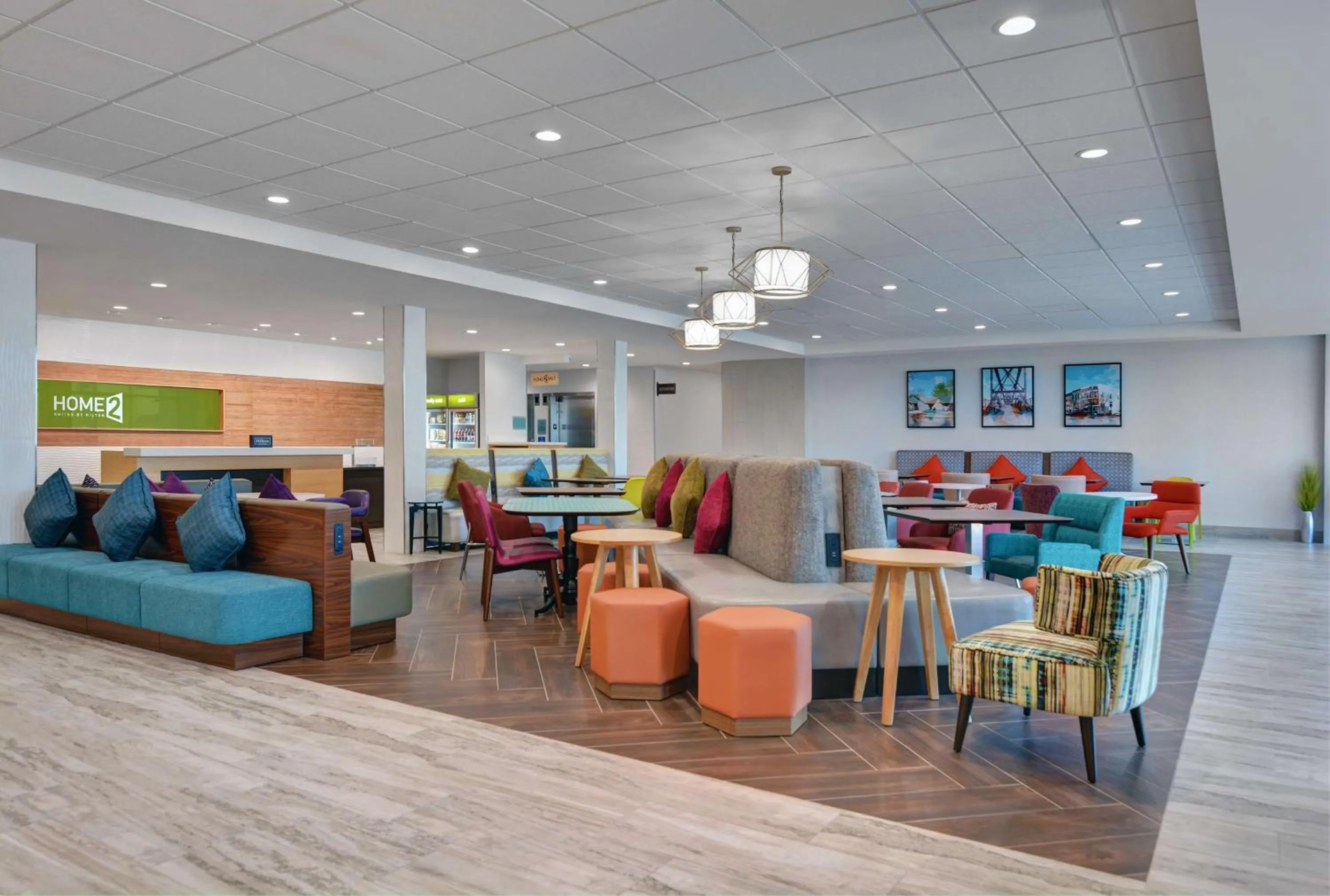 Lobby or reception in Home2 Suites By Hilton Bentonville Rogers