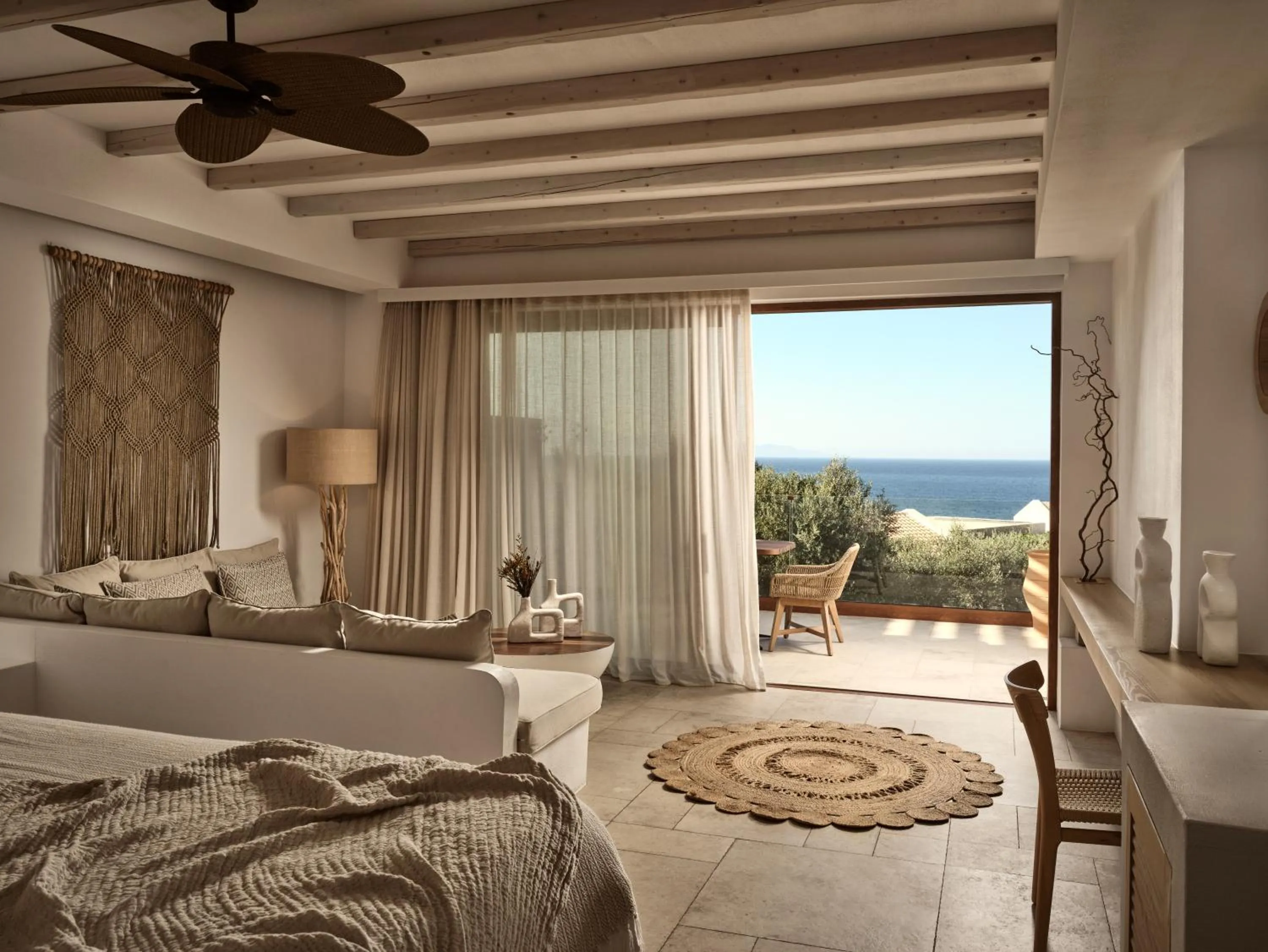 Sea view, Bed in Lesante Cape - The Leading Hotels of the World