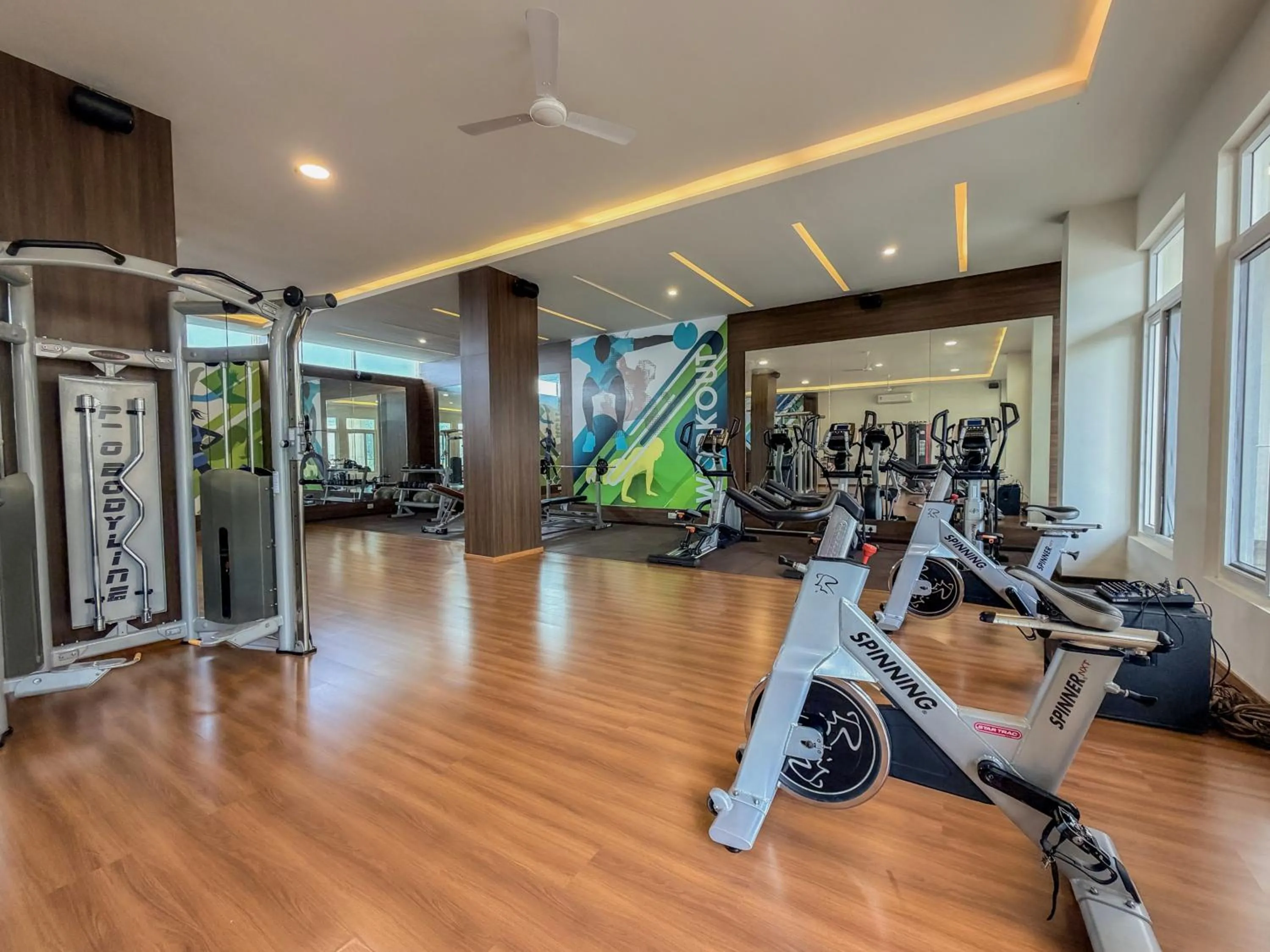 Fitness centre/facilities in Spree Resort At Century Wintersun