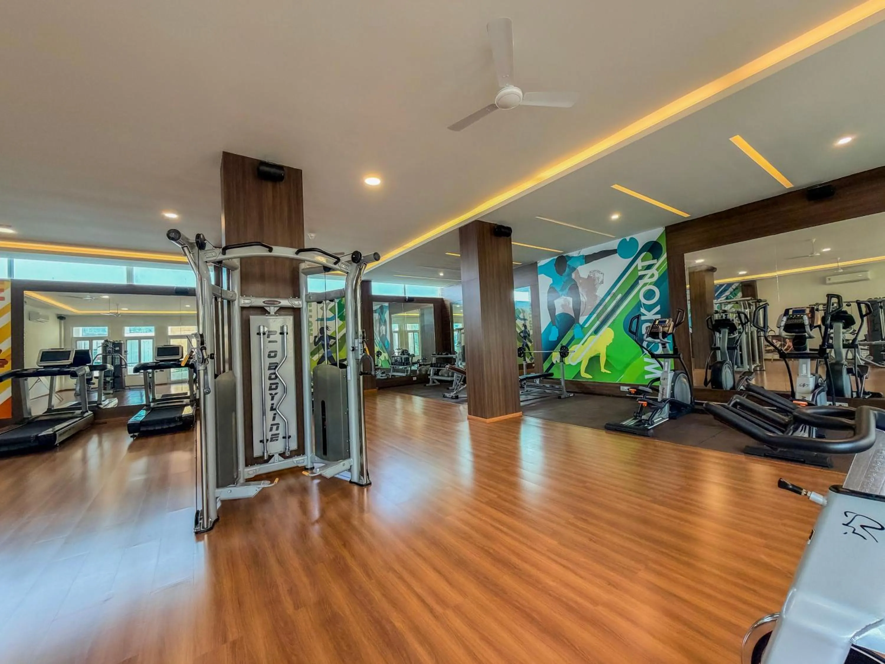 Fitness centre/facilities in Spree Resort At Century Wintersun