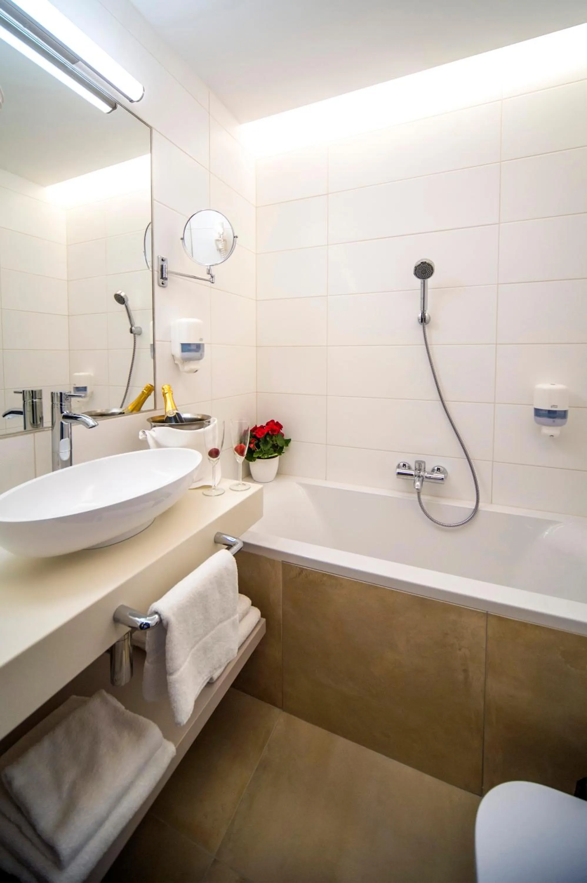 Bathroom in Hotel Sopron