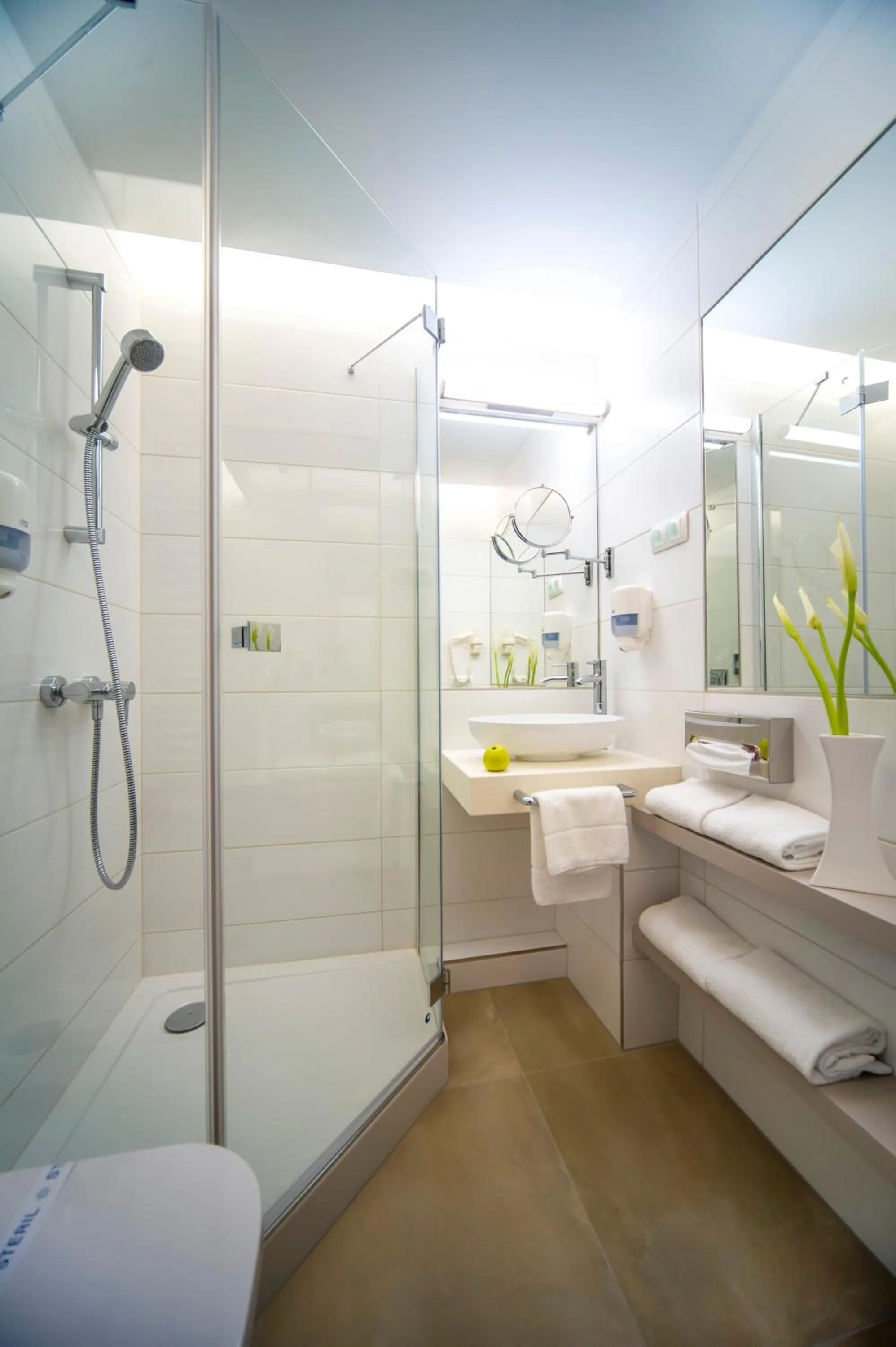 Shower in Hotel Sopron