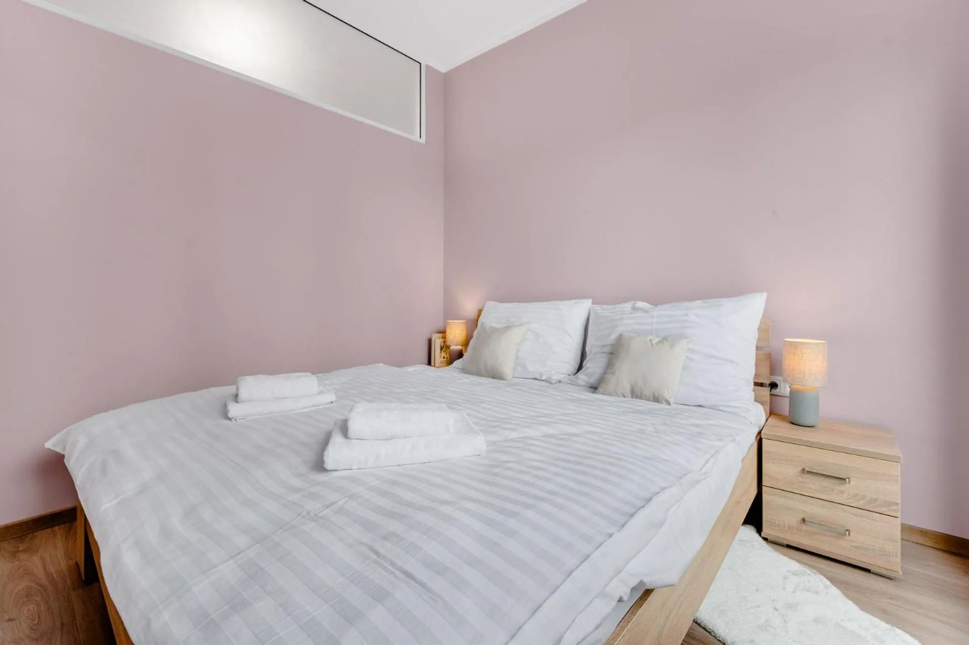 Bed in Metropolitan Star Apart Hotel