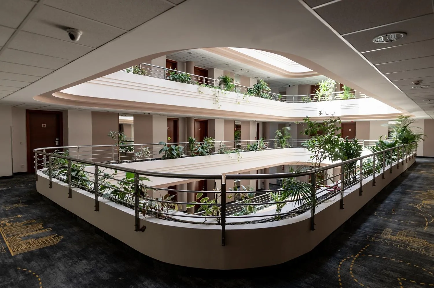 Lobby or reception in Airport Hotel Budapest