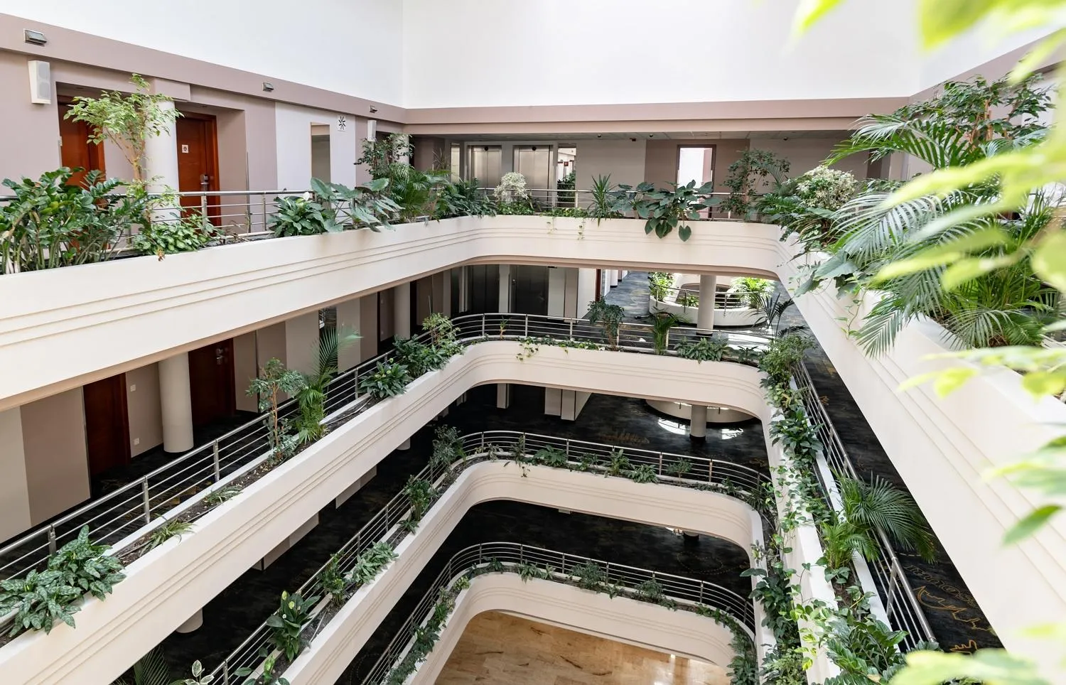 Lobby or reception in Airport Hotel Budapest