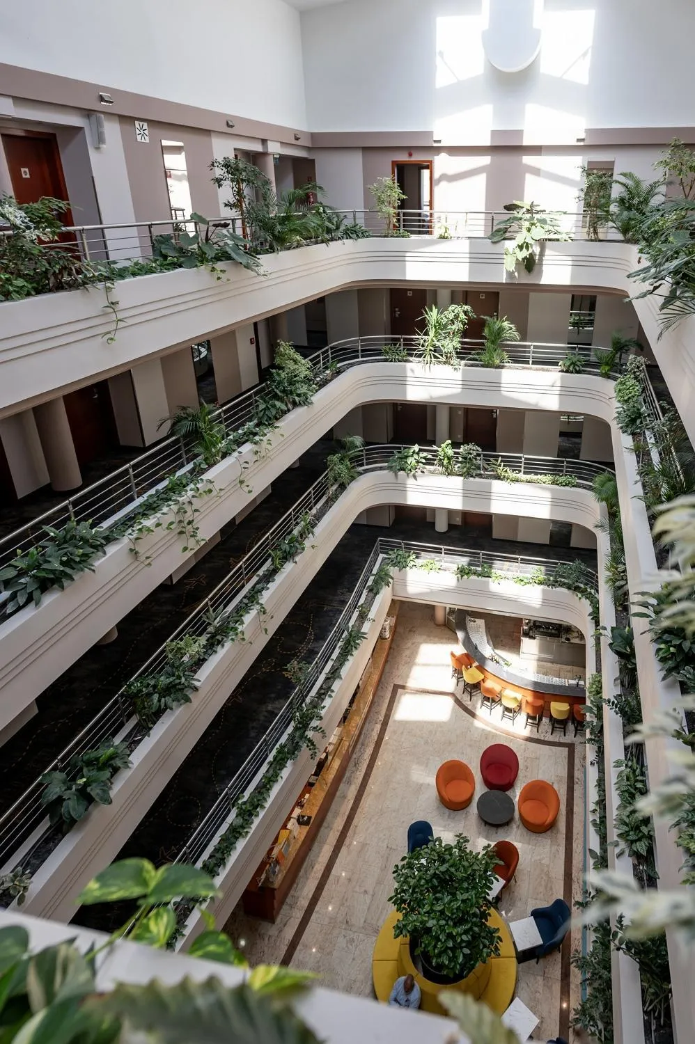 Lobby or reception in Airport Hotel Budapest