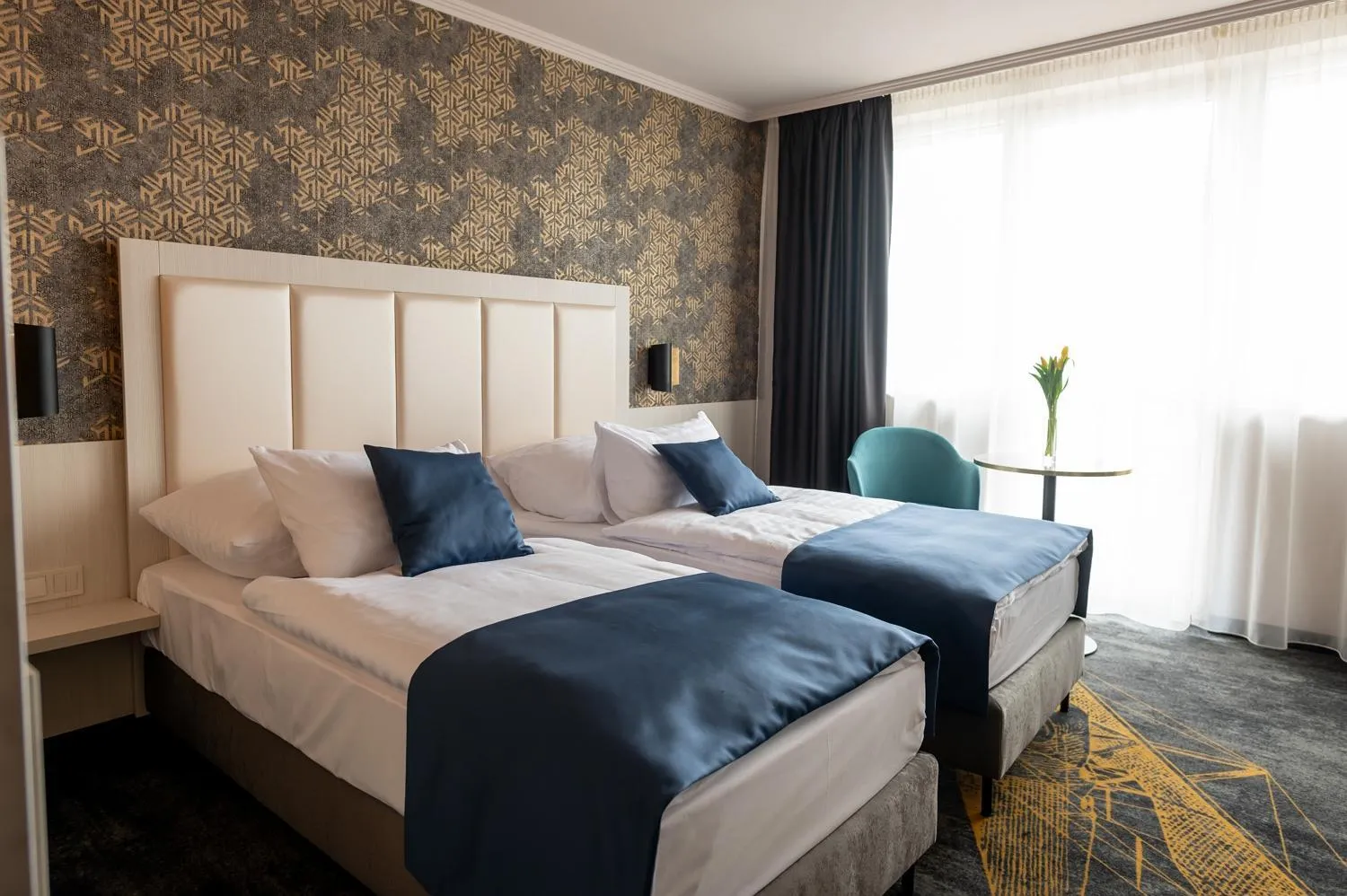 Photo of the whole room, Bed in Airport Hotel Budapest