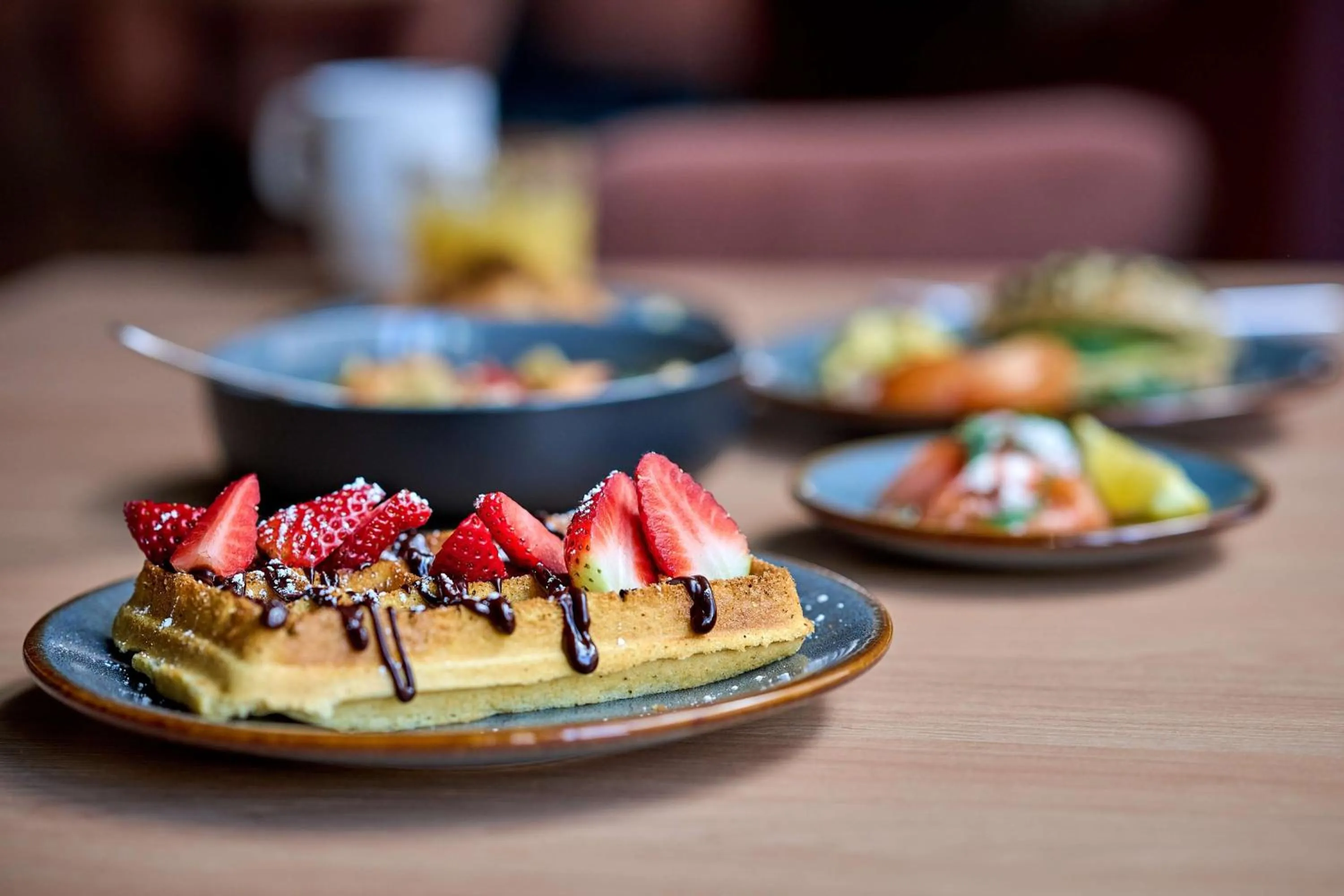 Breakfast in Scandic München Macherei