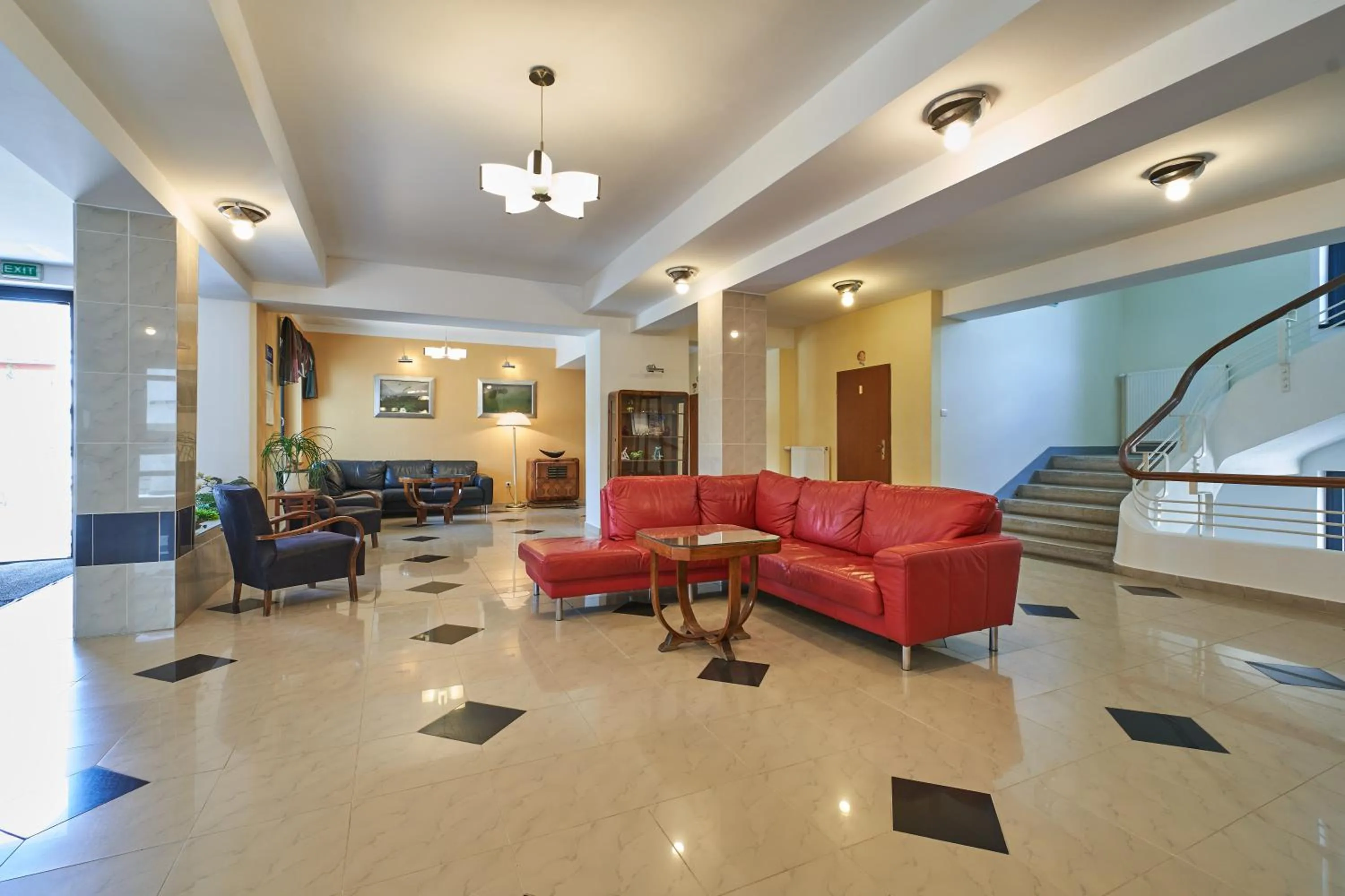 Lobby or reception in Hotel Korona