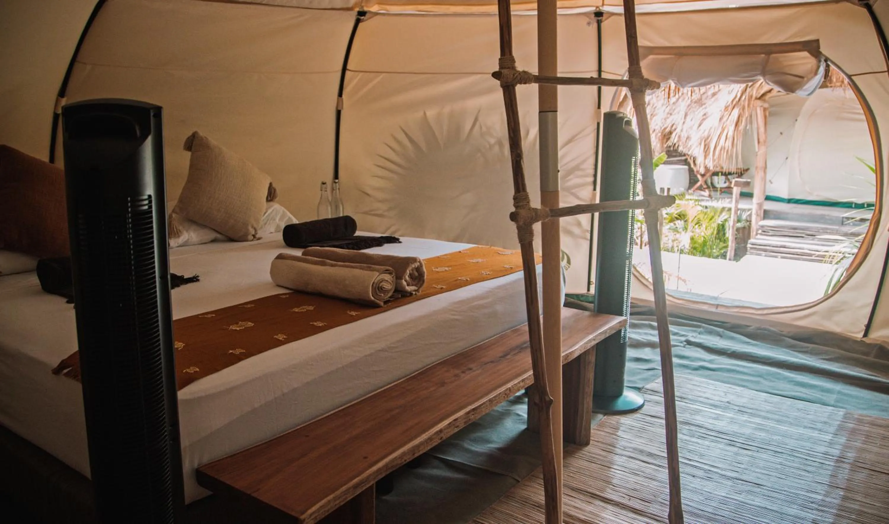 Bed in Uman Glamping & Cenote Tulum