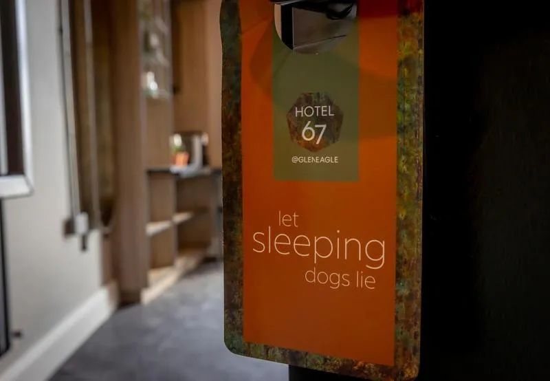 Bedroom in Hotel67 at Gleneagle