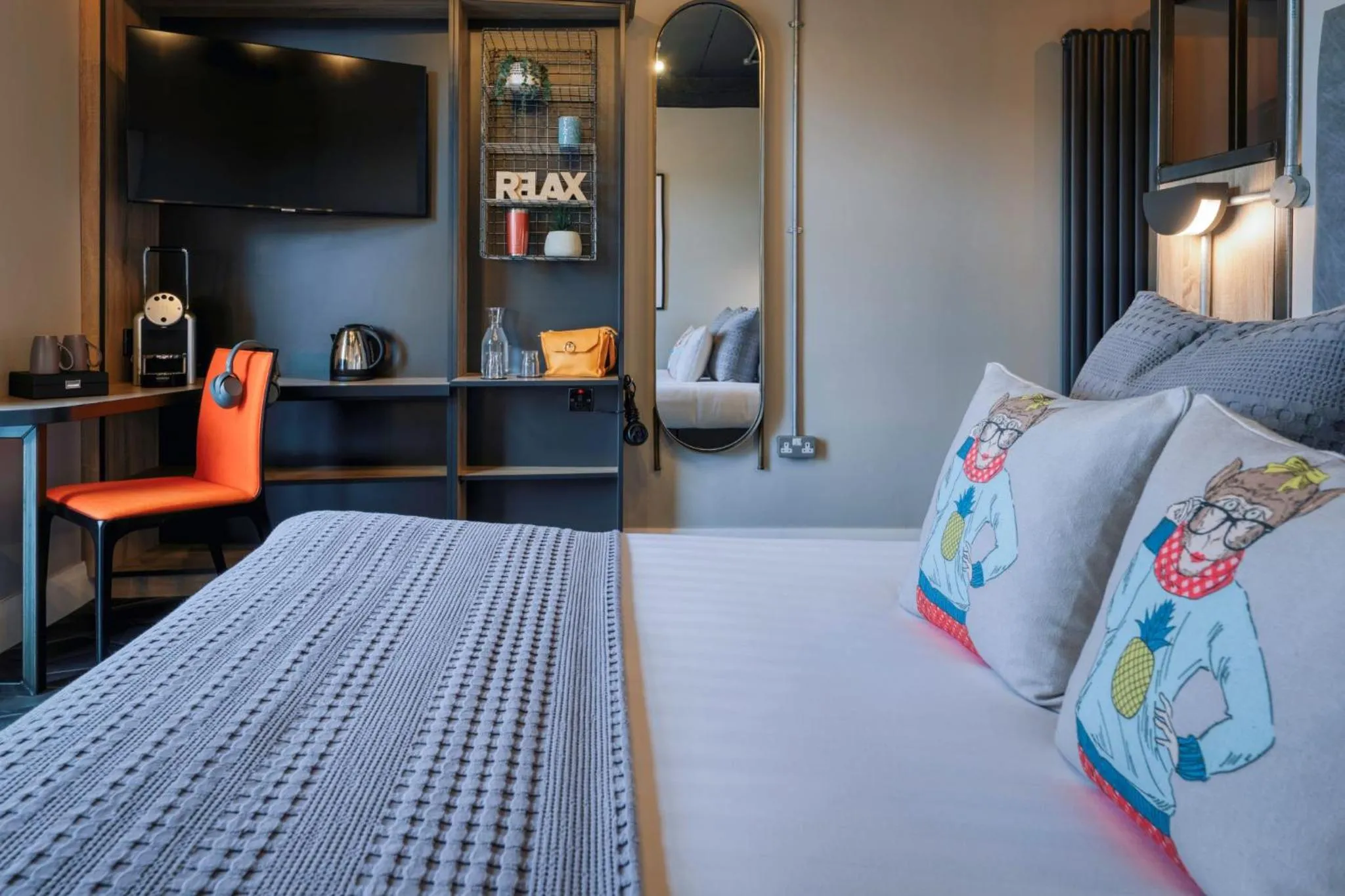 Bed in Hotel67 at Gleneagle