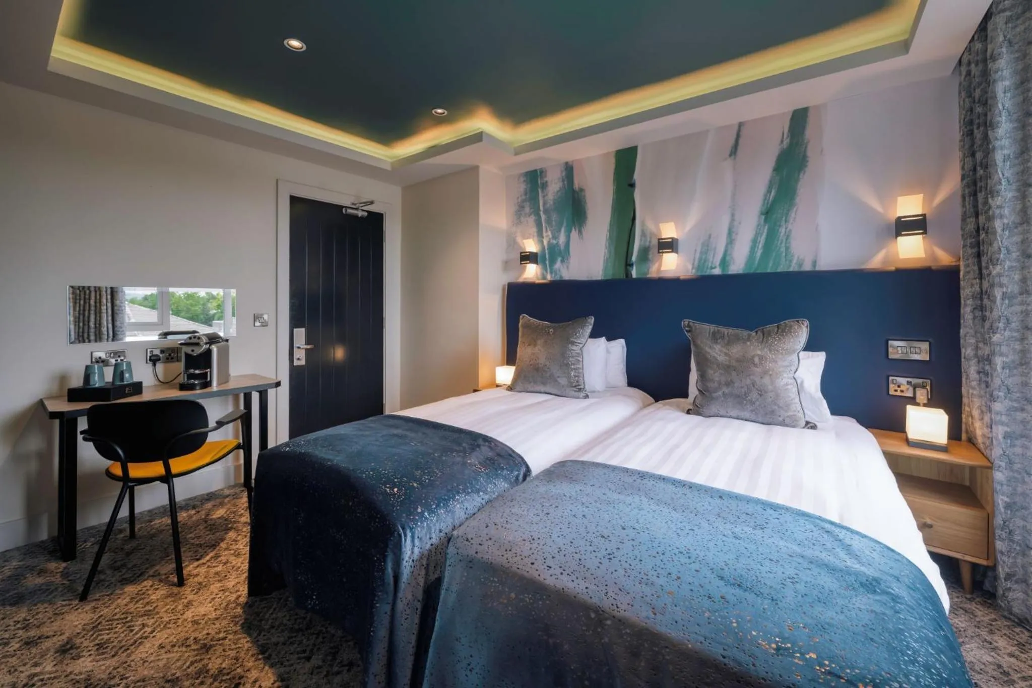 Bed in Hotel67 at Gleneagle