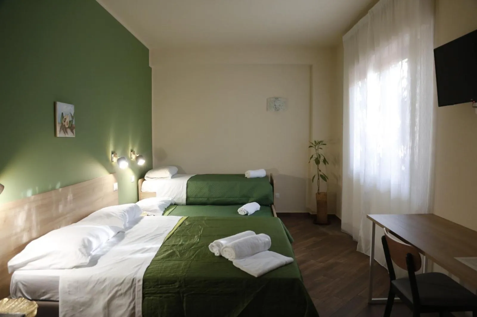 Bed in All’Anoneto B&B