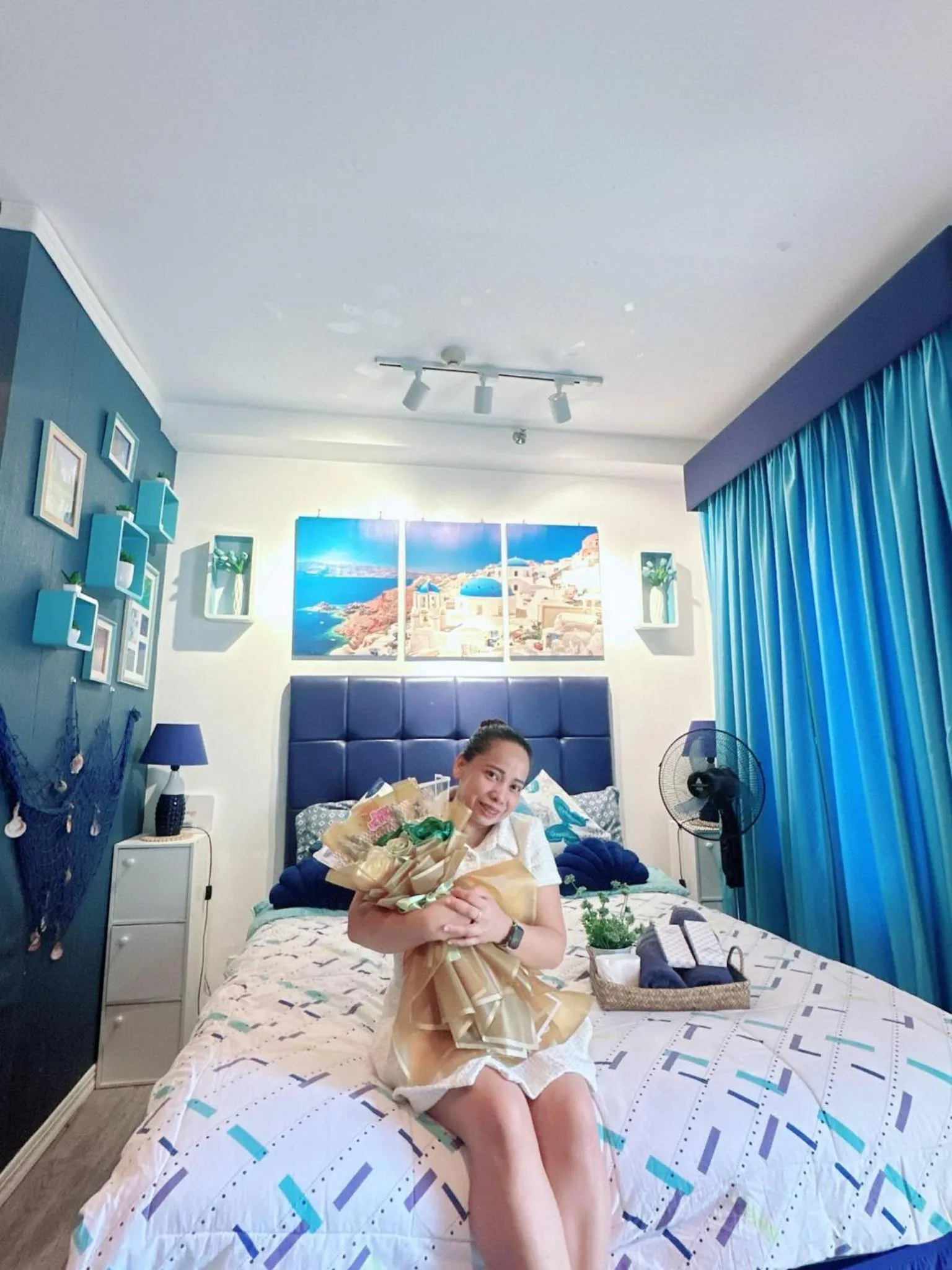 Bed in Casa Ayesha Sweet Staycation at La Bella Tagaytay