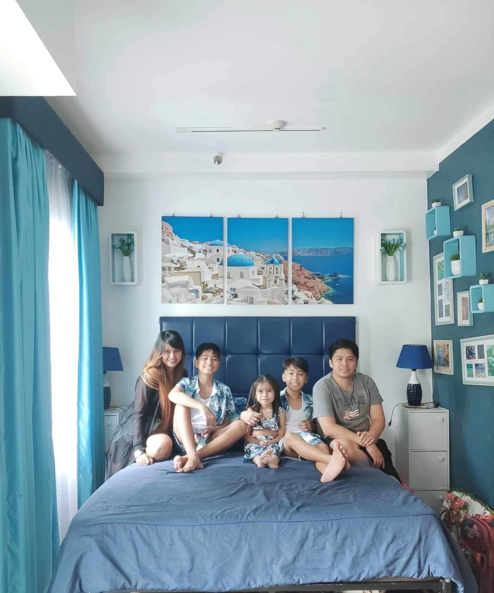 Bed in Casa Ayesha Sweet Staycation at La Bella Tagaytay