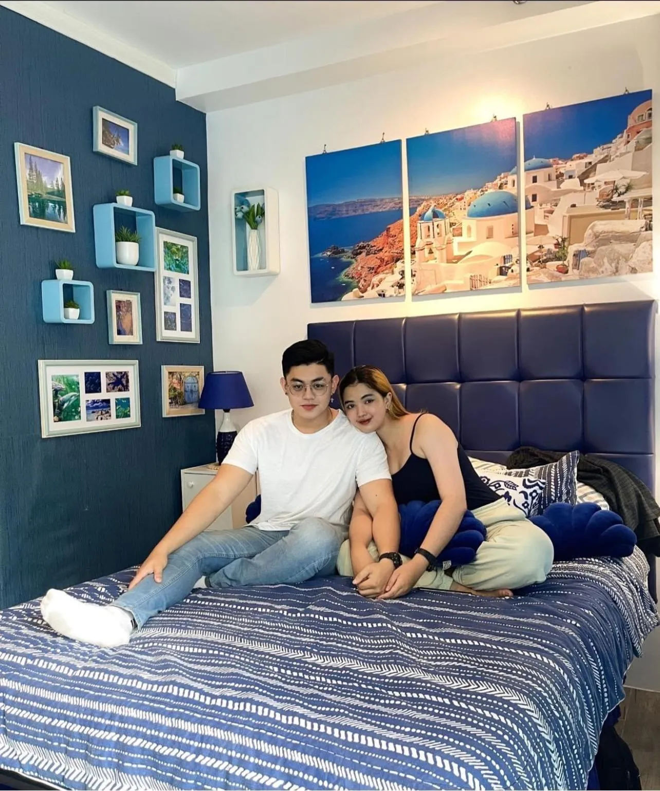 Bed in Casa Ayesha Sweet Staycation at La Bella Tagaytay