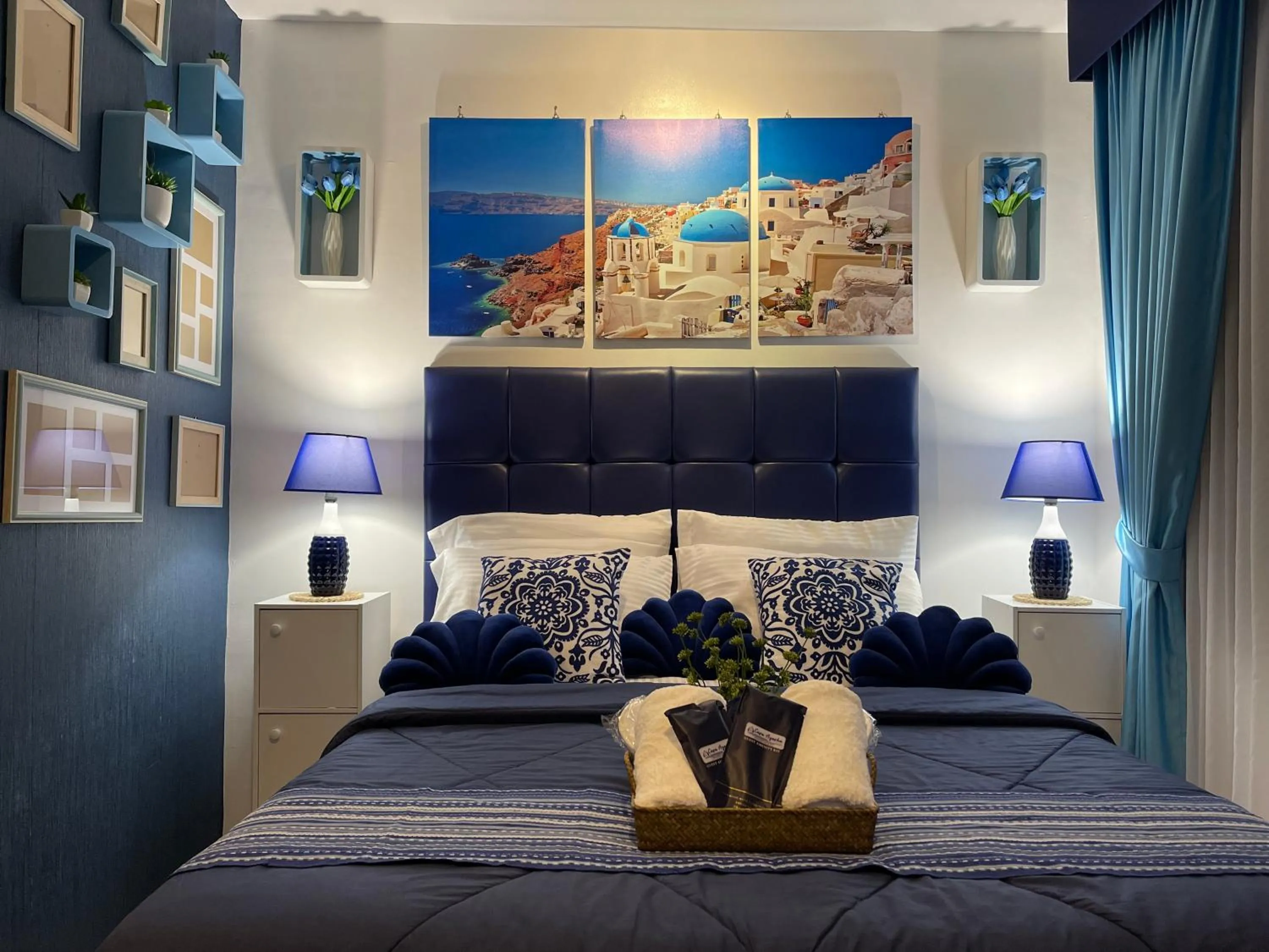 Bed in Casa Ayesha Sweet Staycation at La Bella Tagaytay