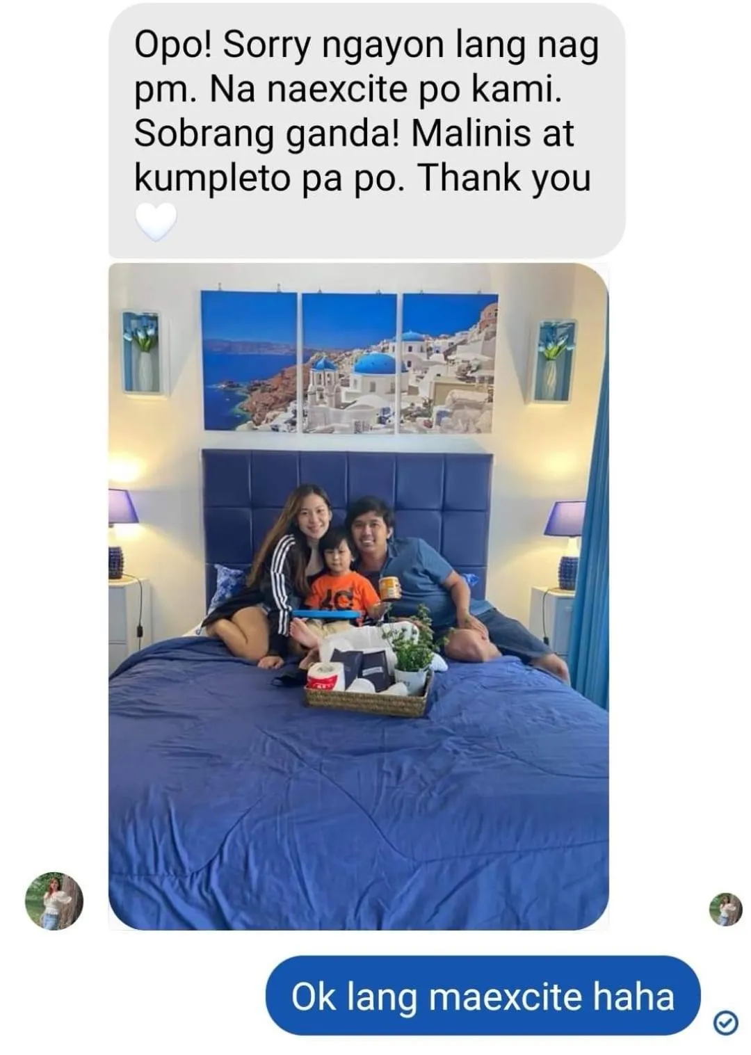 Bed in Casa Ayesha Sweet Staycation at La Bella Tagaytay