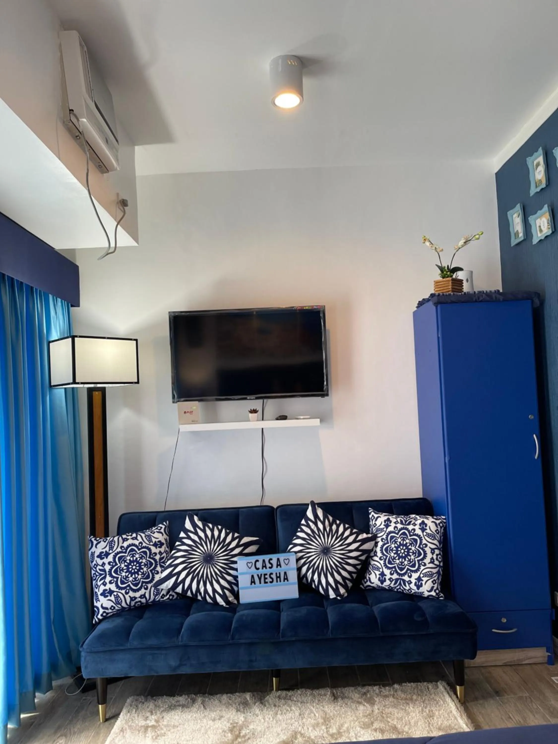 Living room in Casa Ayesha Sweet Staycation at La Bella Tagaytay