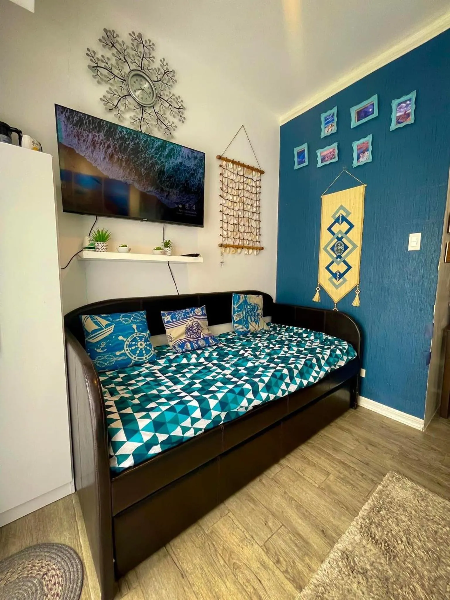 Bed in Casa Ayesha Sweet Staycation at La Bella Tagaytay