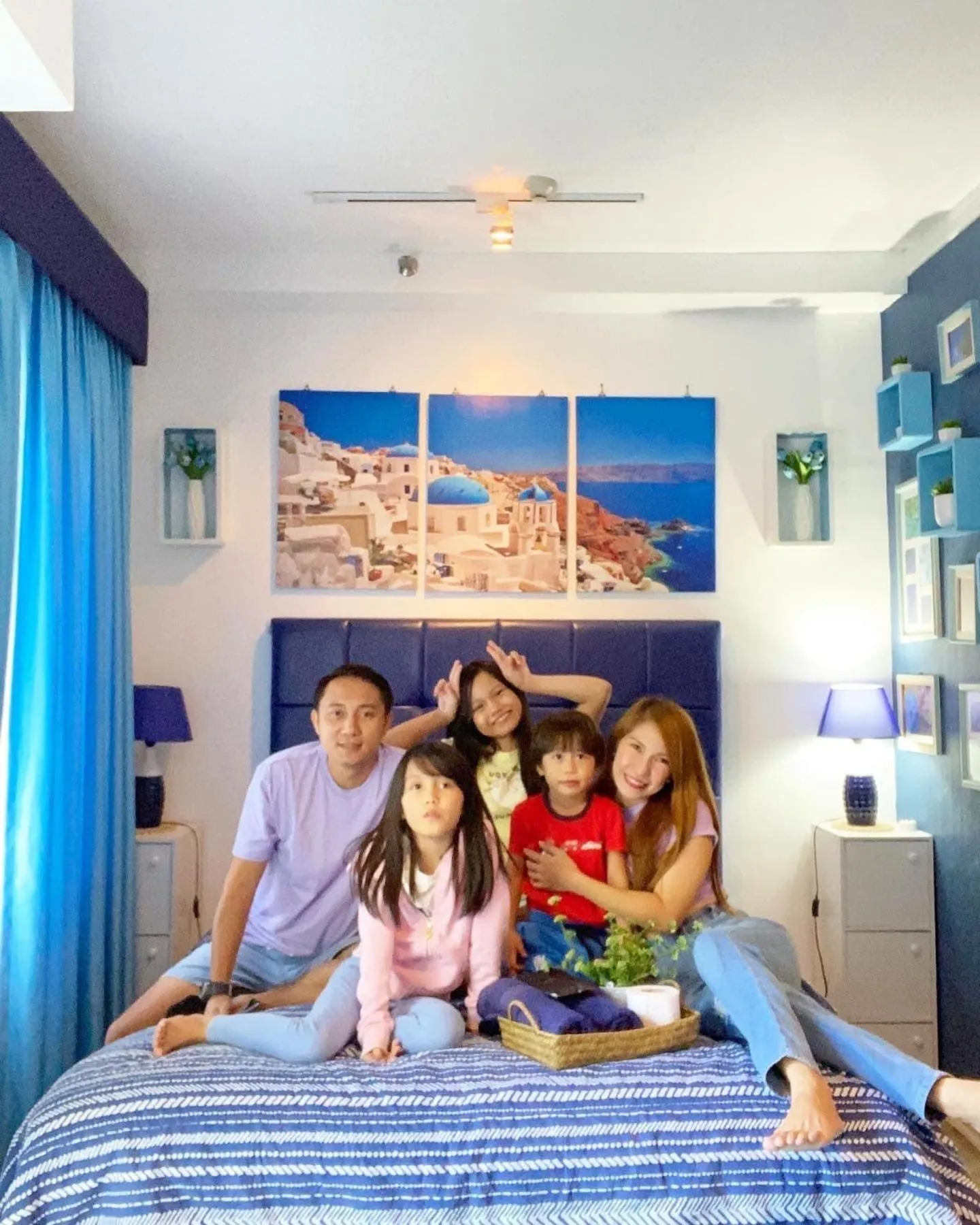 Bed in Casa Ayesha Sweet Staycation at La Bella Tagaytay