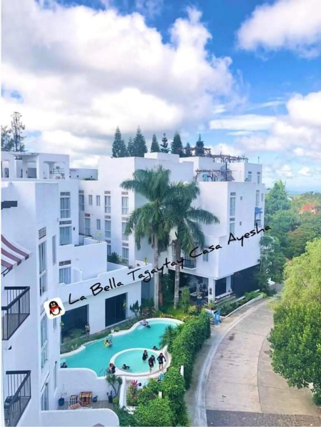 Property building in Casa Ayesha Sweet Staycation at La Bella Tagaytay