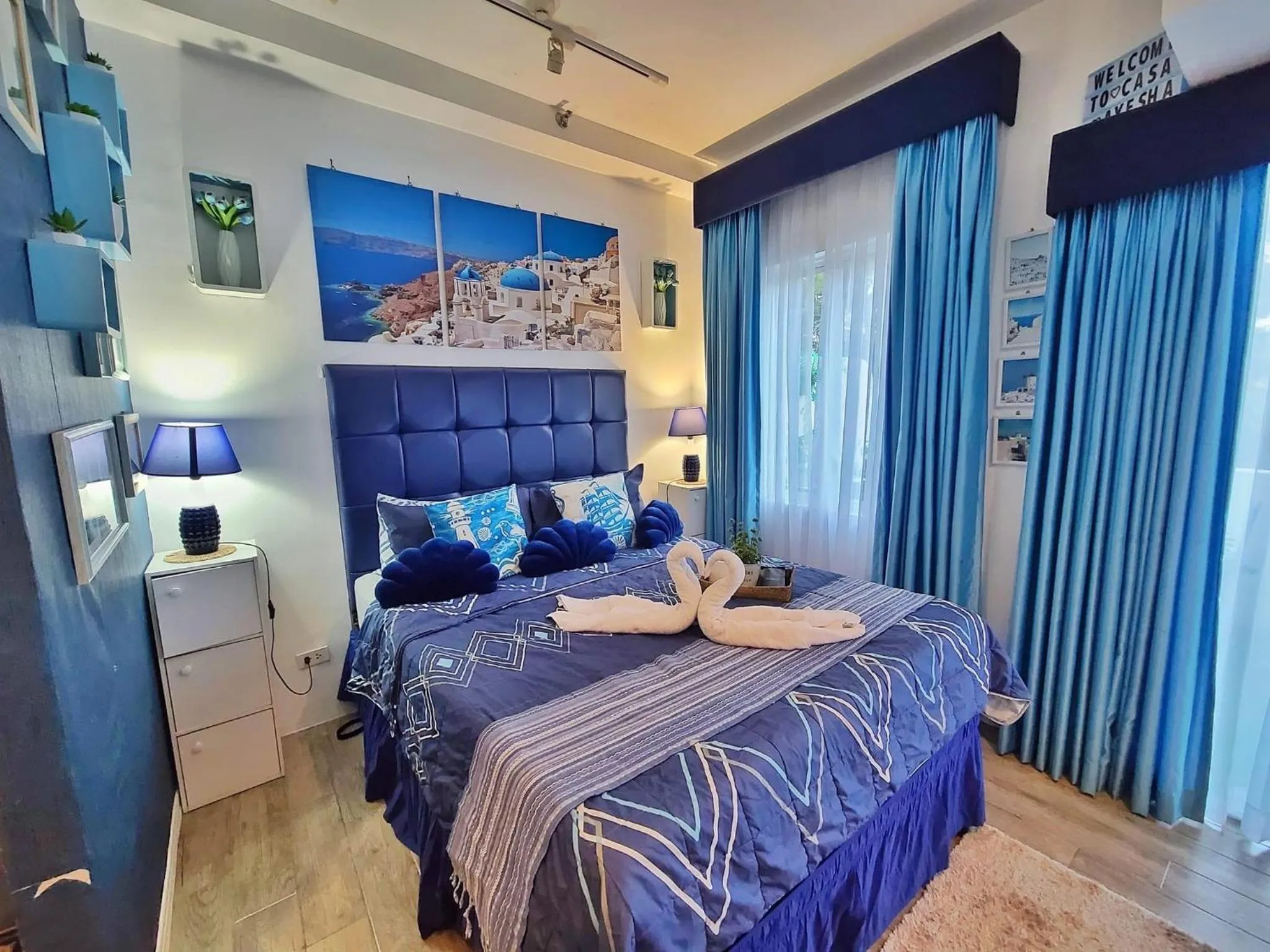 Bed in Casa Ayesha Sweet Staycation at La Bella Tagaytay