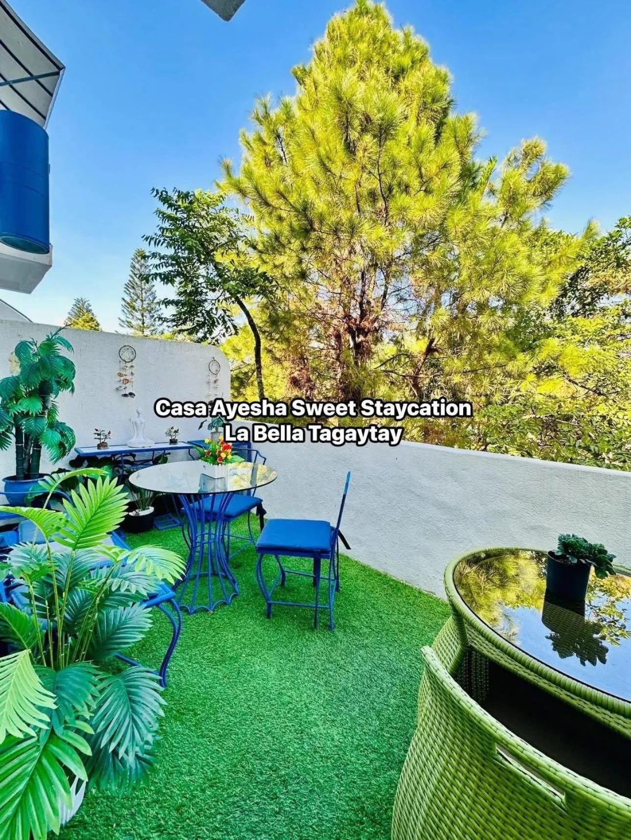 Balcony/Terrace in Casa Ayesha Sweet Staycation at La Bella Tagaytay