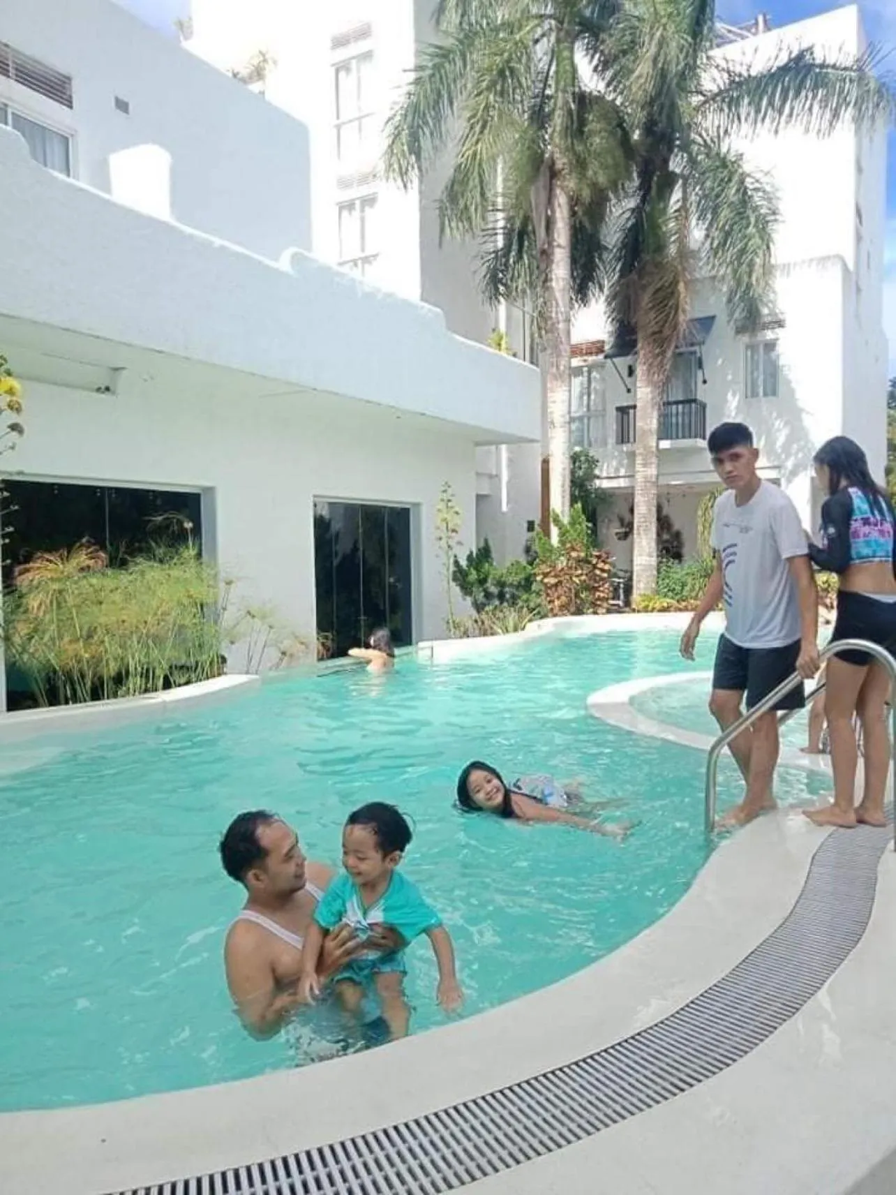 Swimming pool in Casa Ayesha Sweet Staycation at La Bella Tagaytay