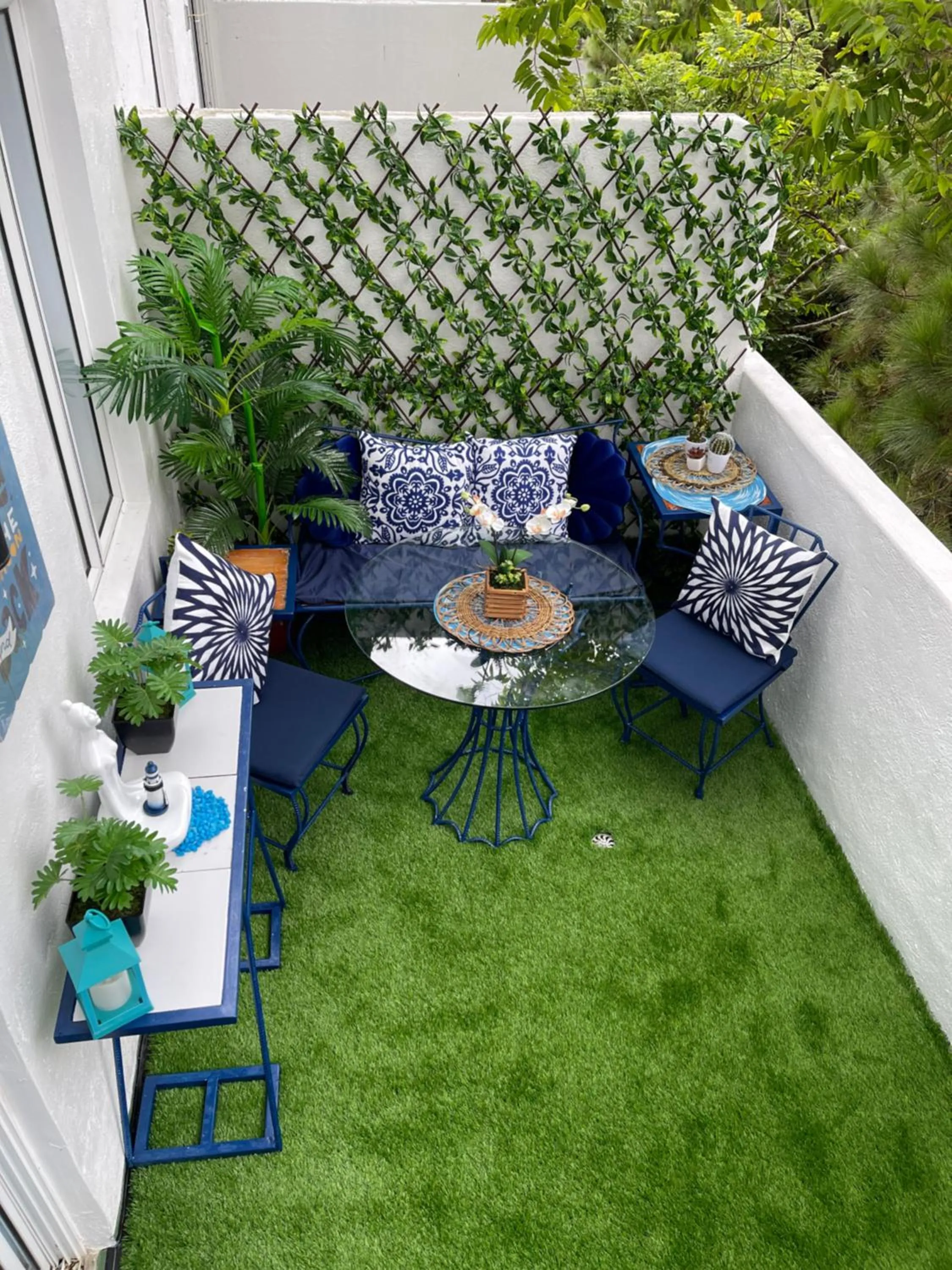 Garden view in Casa Ayesha Sweet Staycation at La Bella Tagaytay